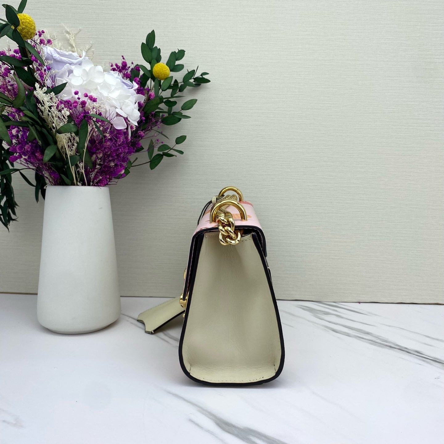 Gucci - Padlock Pink Apple Heart Limited Edition - GG Supreme canvas with leather trim - Multicolour - (small)