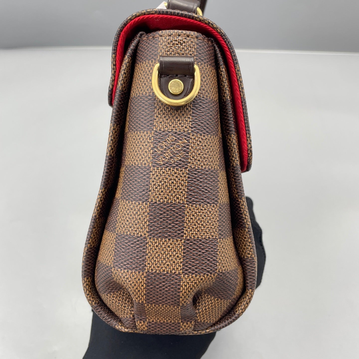Louis Vuitton - Tassel Messenger Bag - Damier Ebene coated canvas with leather trim - Brown - (Small)