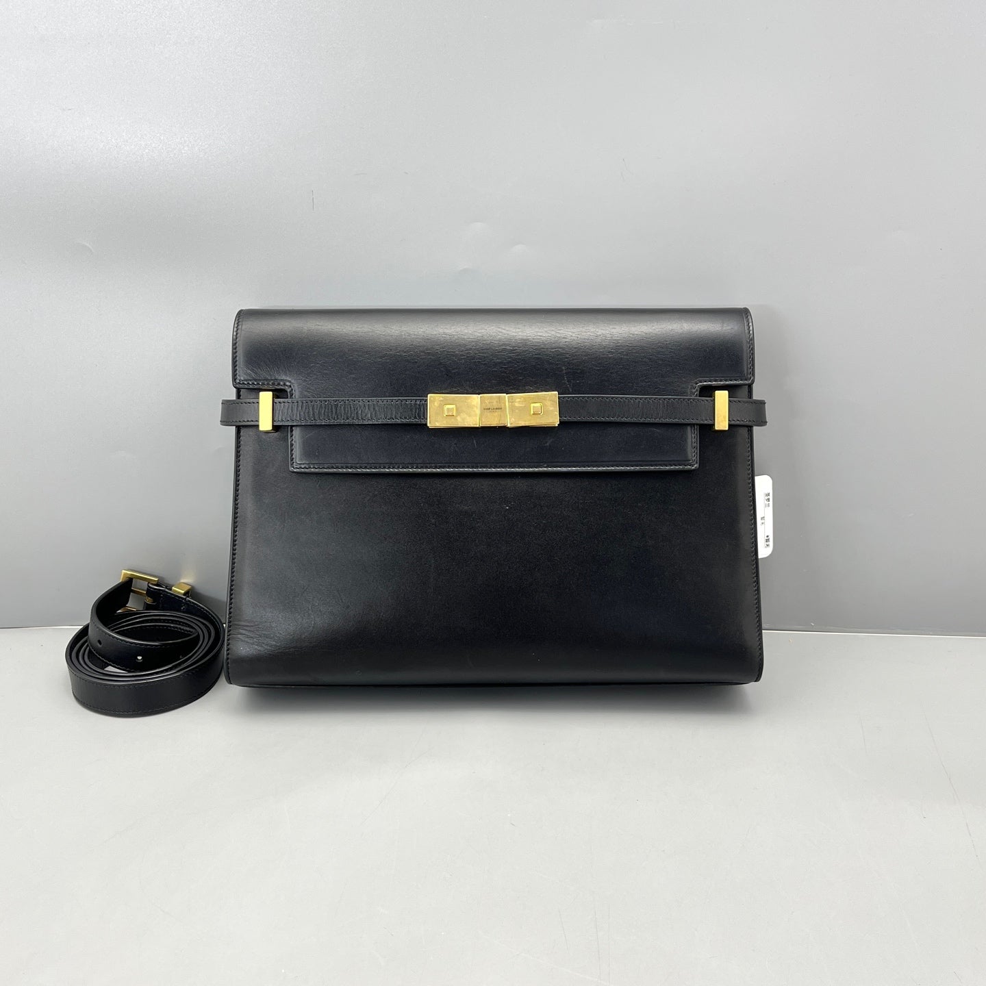 Saint Laurent - Manhattan - Smooth leather - Black - (medium)