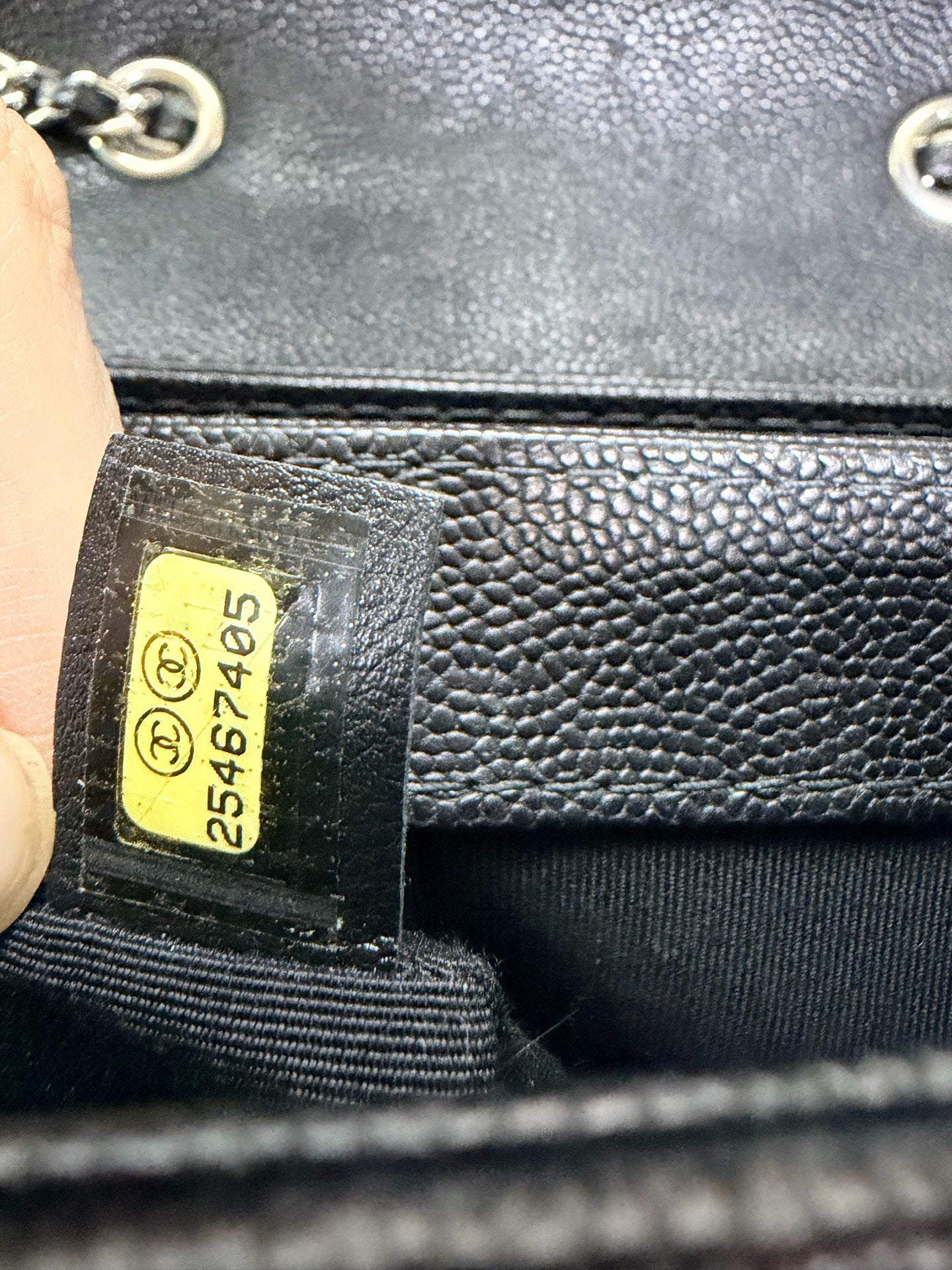 Chanel - Classic Flap Mini (Rectangular) - Caviar leather - Black - (Mini)