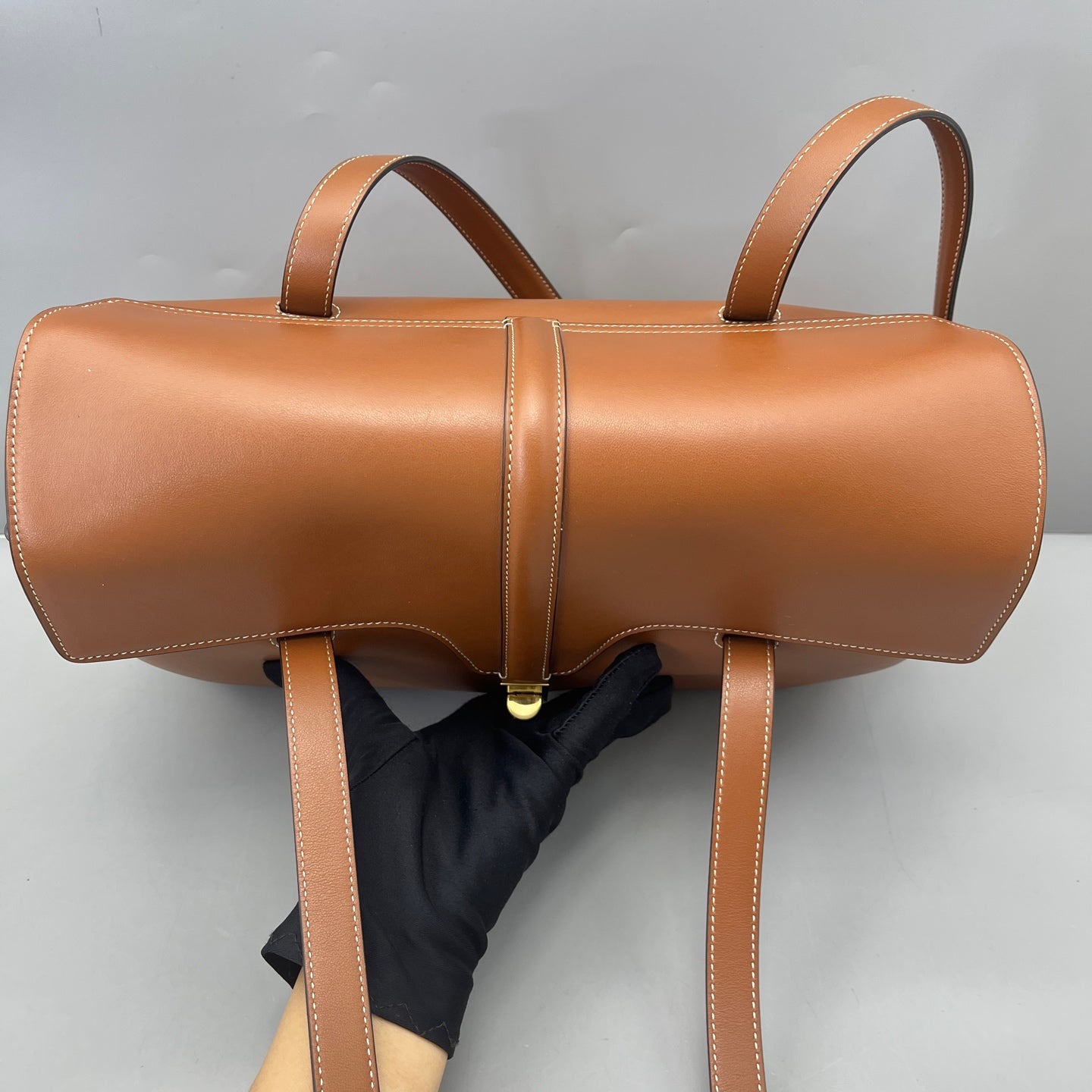 Celine - Soft 16 Medium - Leather - Camel - (Medium)