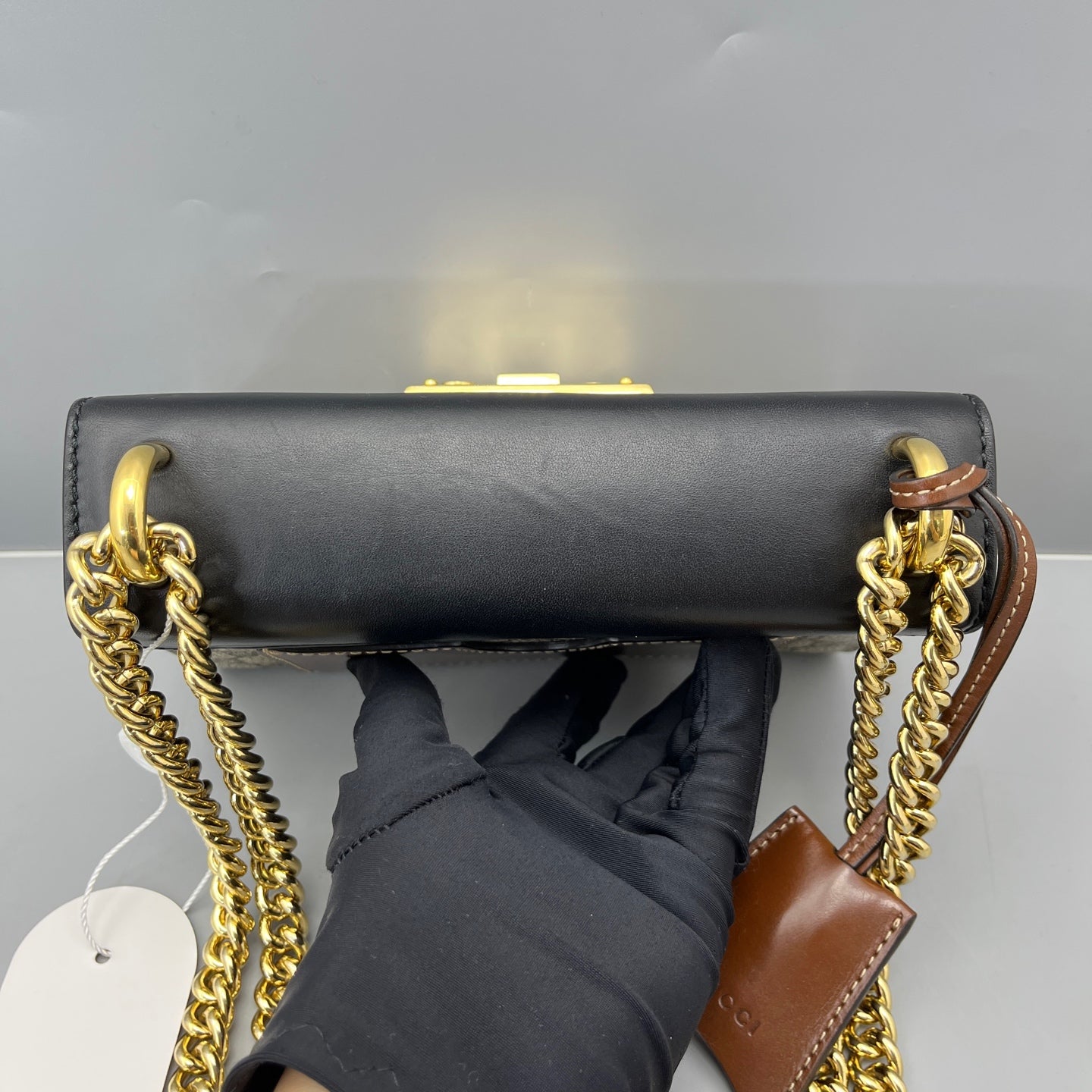 Gucci - Padlock Small Shoulder Bag - GG Supreme canvas and Leather - Multicolour - (small)