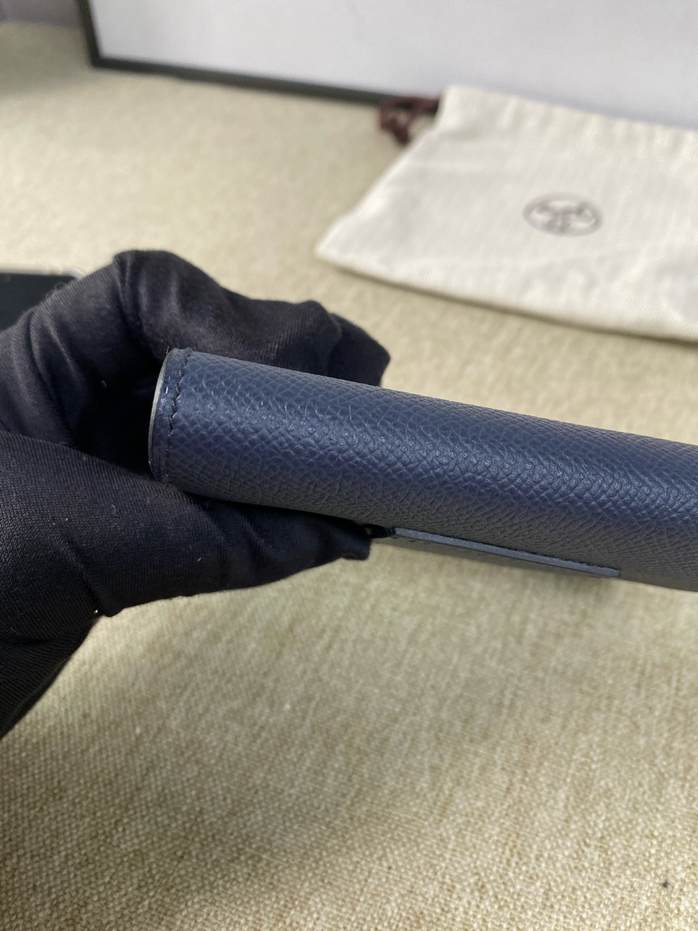 Hermès - Constance Slim Wallet - Epsom leather - Midnight Blue - (small)