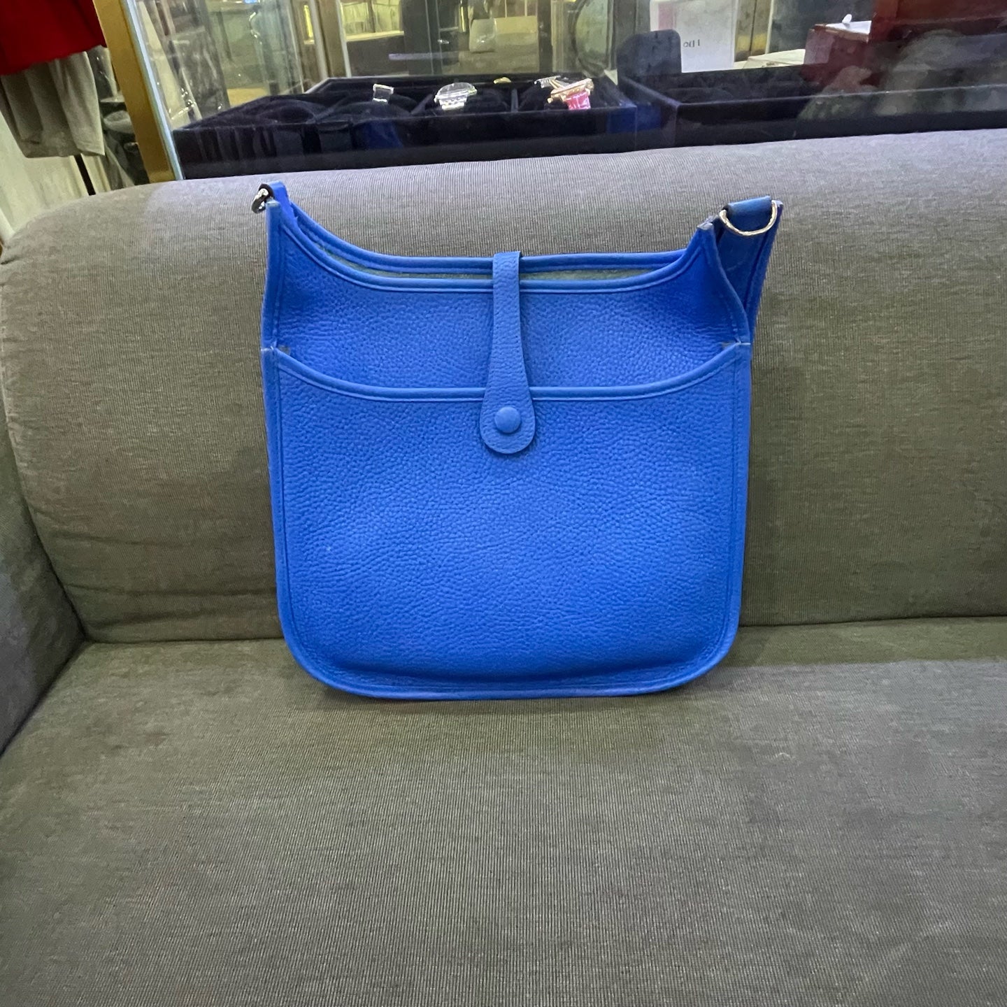 Hermès - Evelyne 29 - Leather - Blue - (medium)