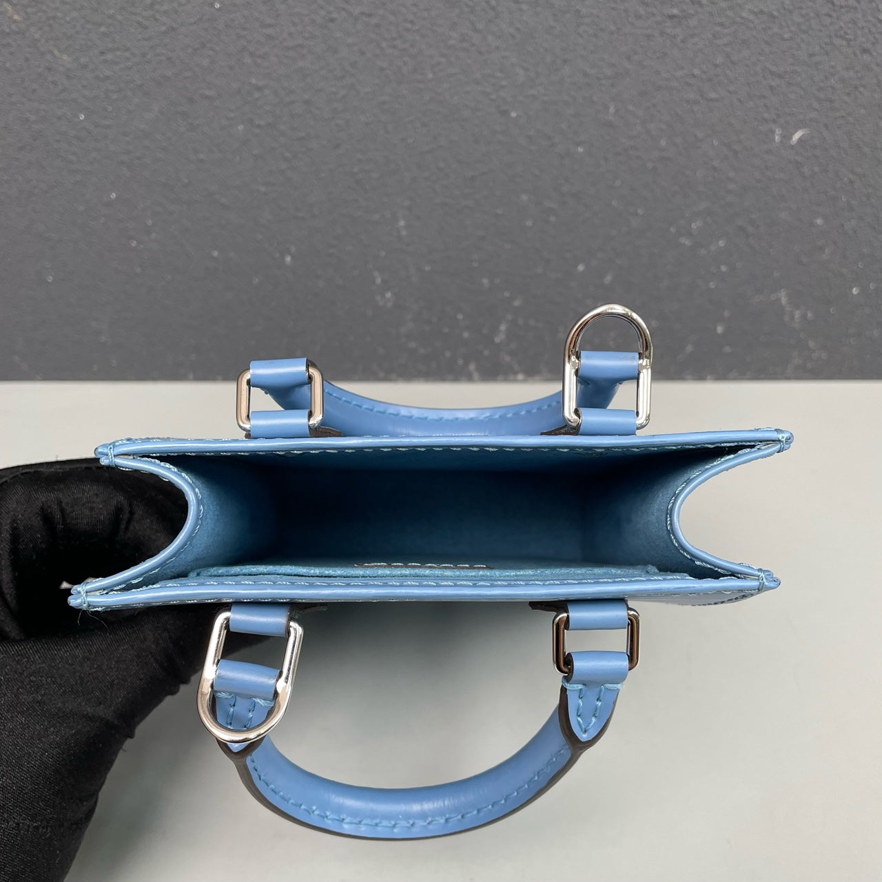 Louis Vuitton - Petit Sac Plat - Leather - Blue - (mini)