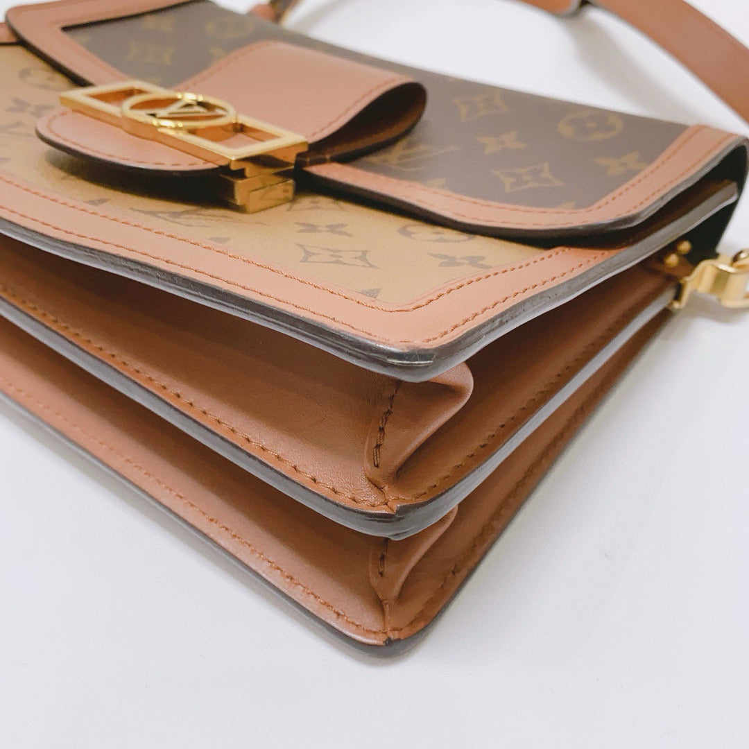 Louis Vuitton - Dauphine (M44391) - Monogram coated canvas and calf leather - Brown - (medium)