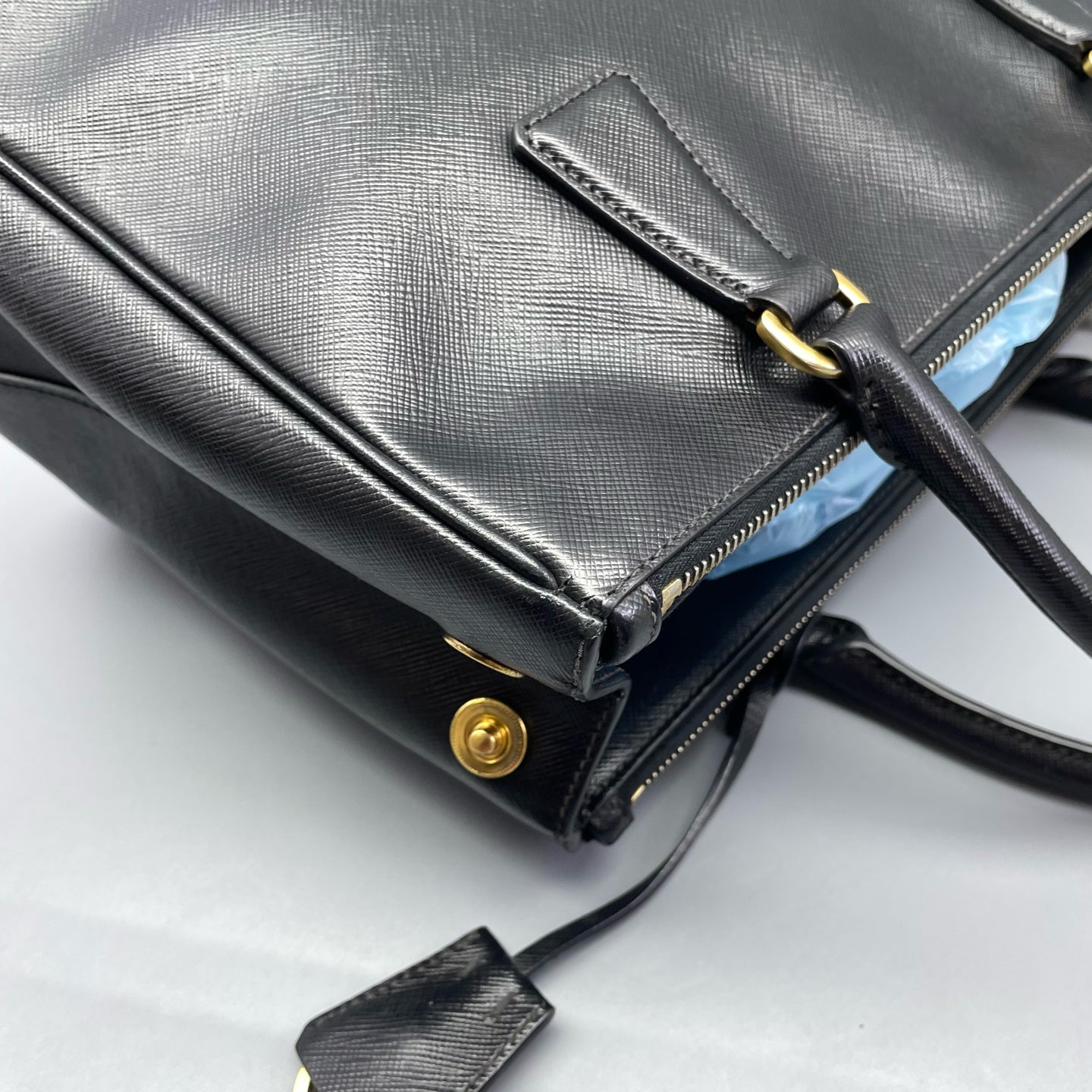Prada - Galleria Tote (Saffiano Lux) - Saffiano leather - Black - (Medium)