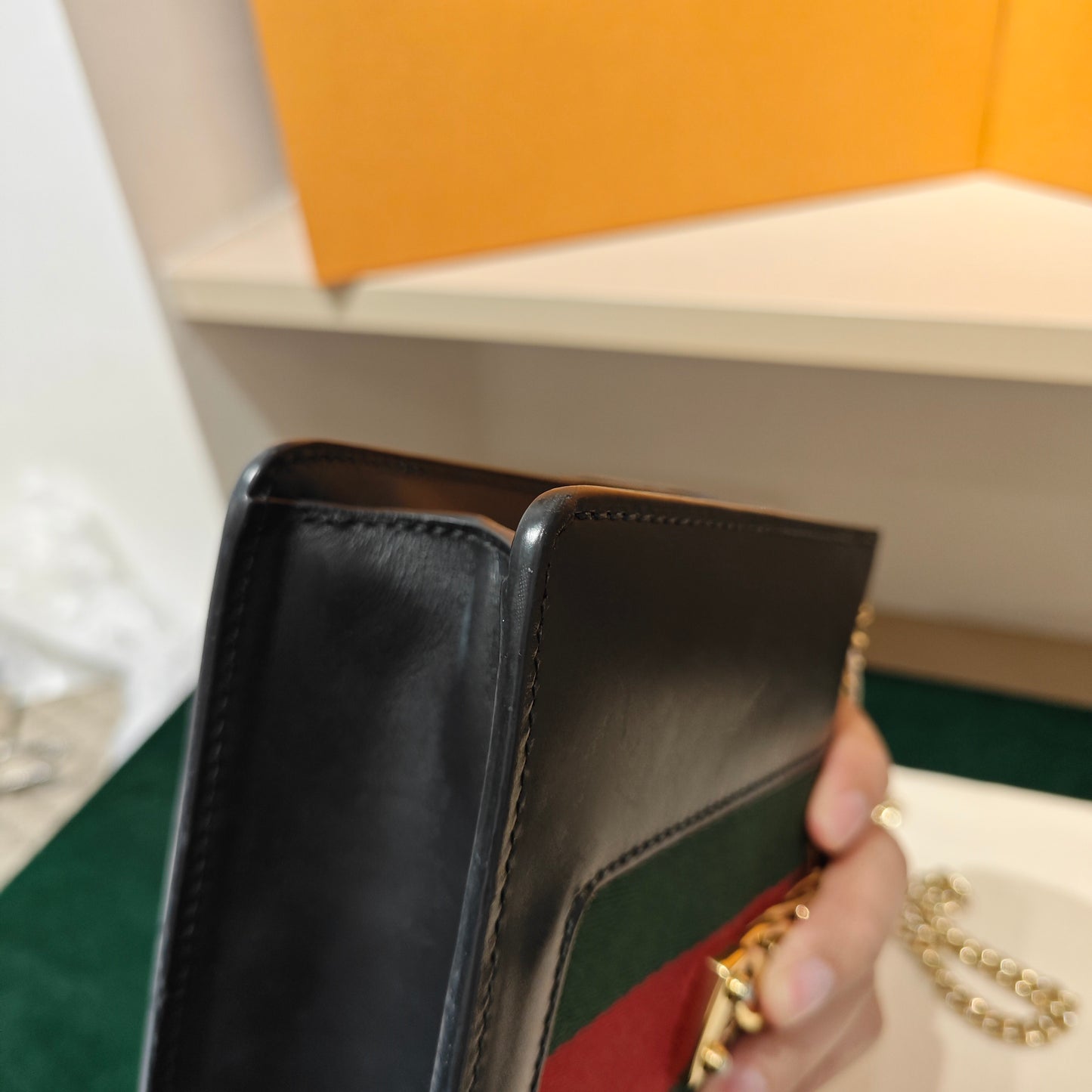 Gucci - Sylvie - Leather - Black - (small)