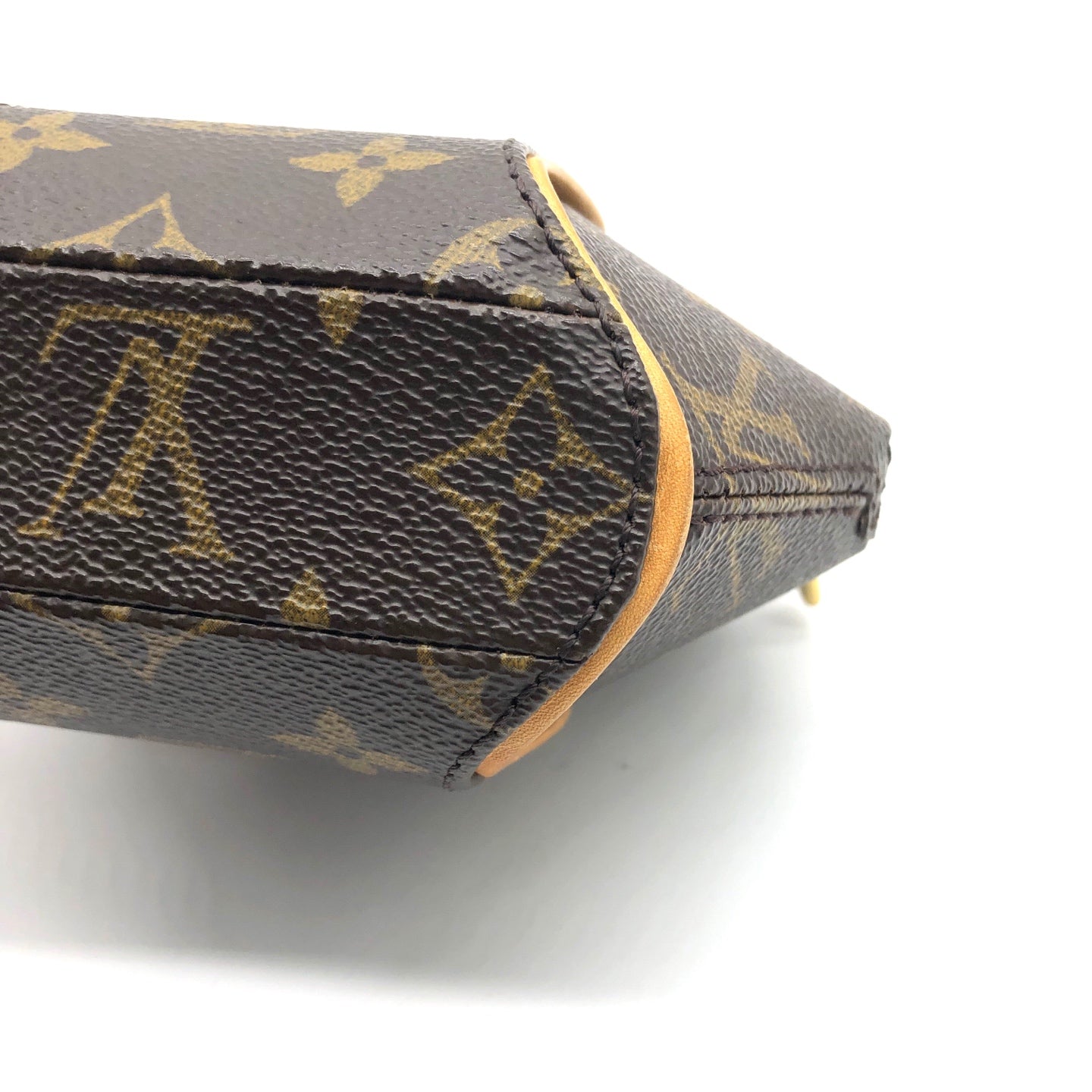 Louis Vuitton - Ellipse Mini Clutch - Monogram coated canvas with Vachetta leather trim - Brown - (mini)