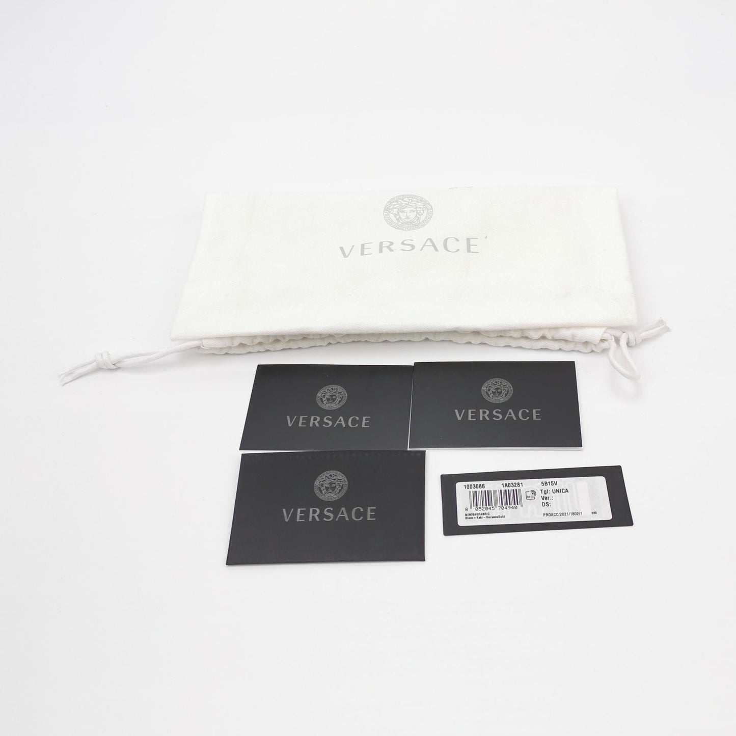 Versace - La Greca Chain Wallet - Coated canvas with leather trim - Multicolour - (small)