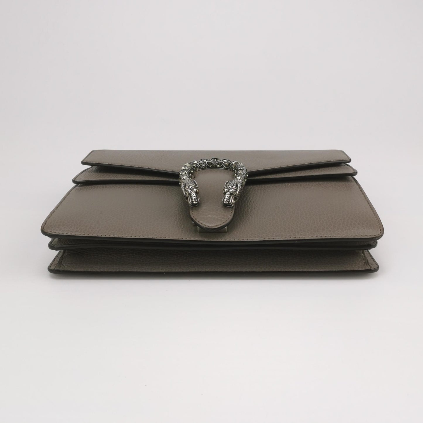 Gucci - Dionysus Shoulder Bag - Leather - Grey - (Medium)