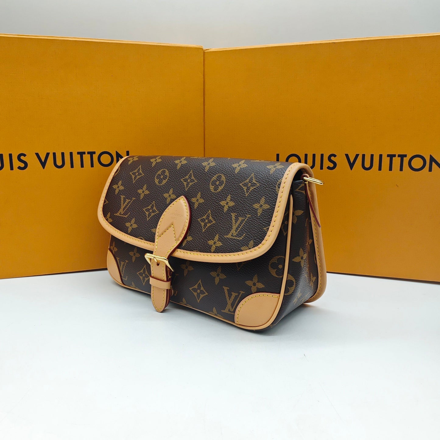 Louis Vuitton - Diane - Monogram coated canvas and Vachetta leather trim - Brown - (Small)
