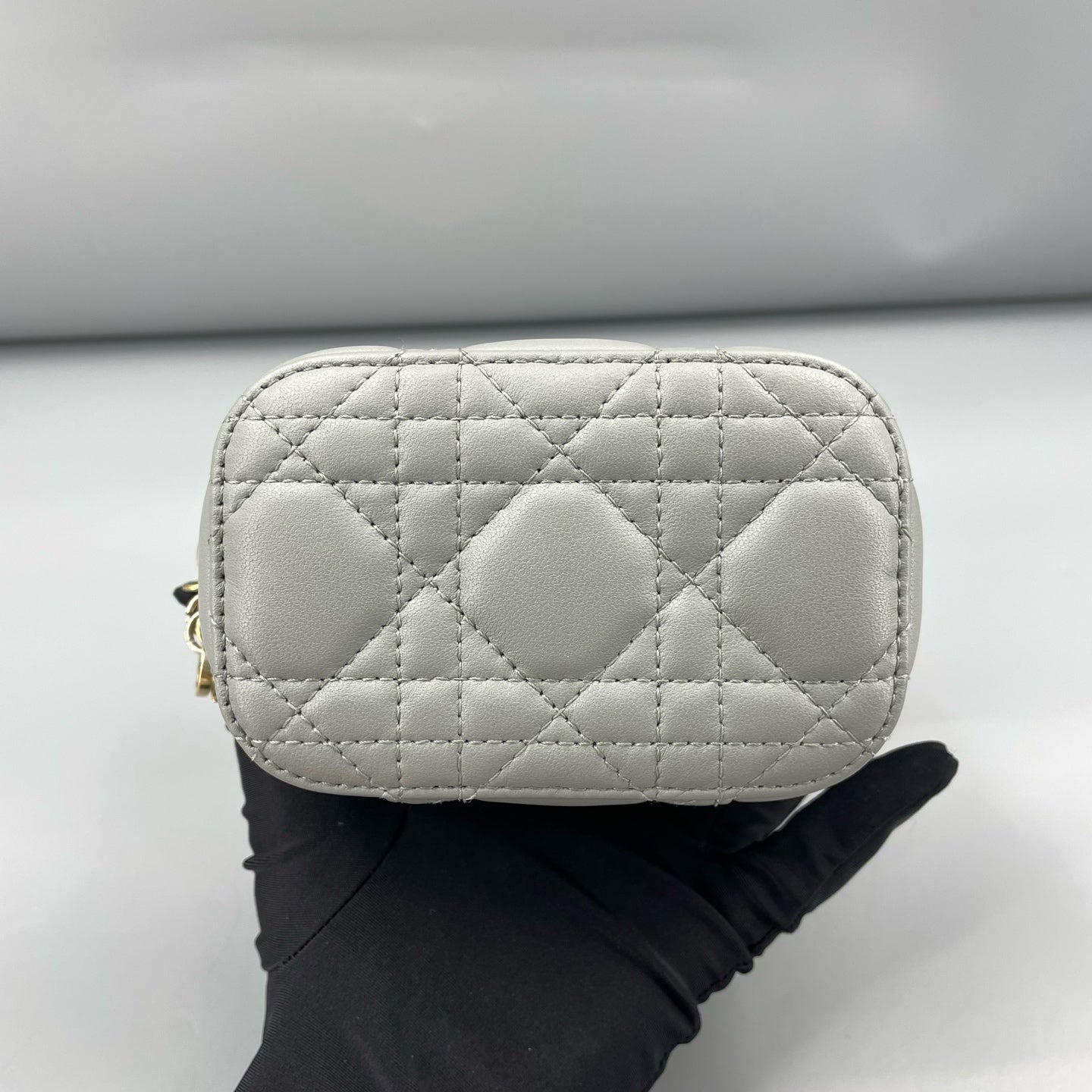 Dior - Vanity Case - Leather - Grey - (mini)