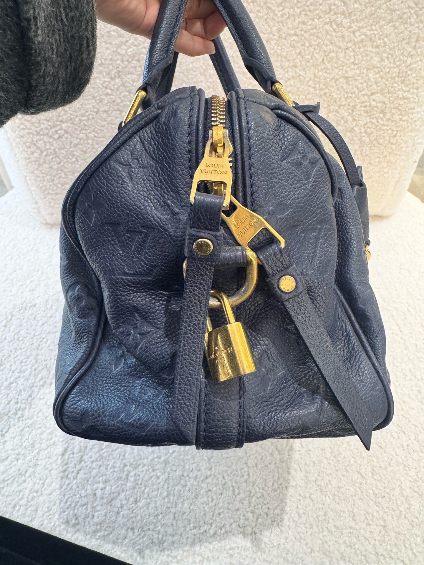 Louis Vuitton - Speedy Bandoulière 25 - Leather - Navy - (Small)