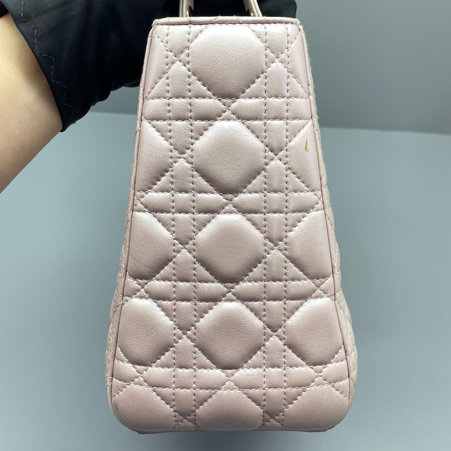 Dior - Lady Dior - Lambskin leather - Pink - (Medium)