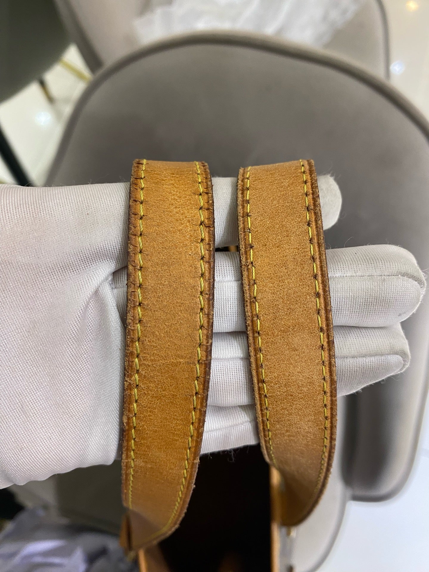 Louis Vuitton - Batignolles Horizontal - Monogram canvas with Vachetta leather trim - Brown - (medium)