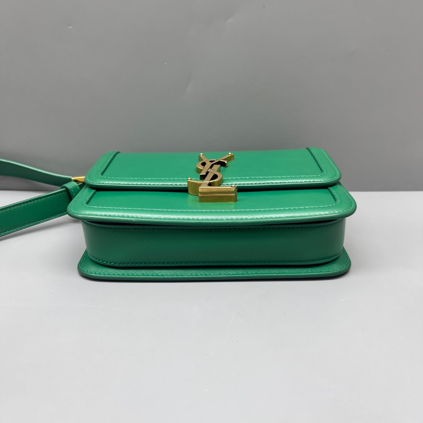 Saint Laurent - Solferino - Leather - Green - (mini)