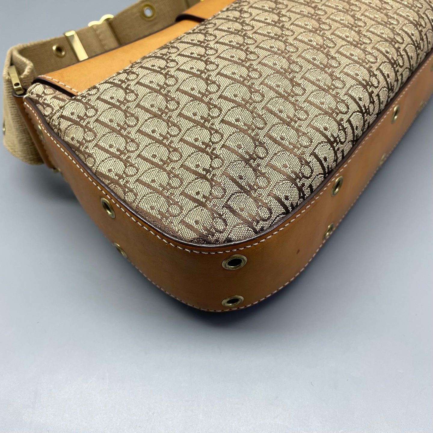Dior - Dior Punk Oblique Shoulder Bag - Canvas and Leather - Multicolour - (small)