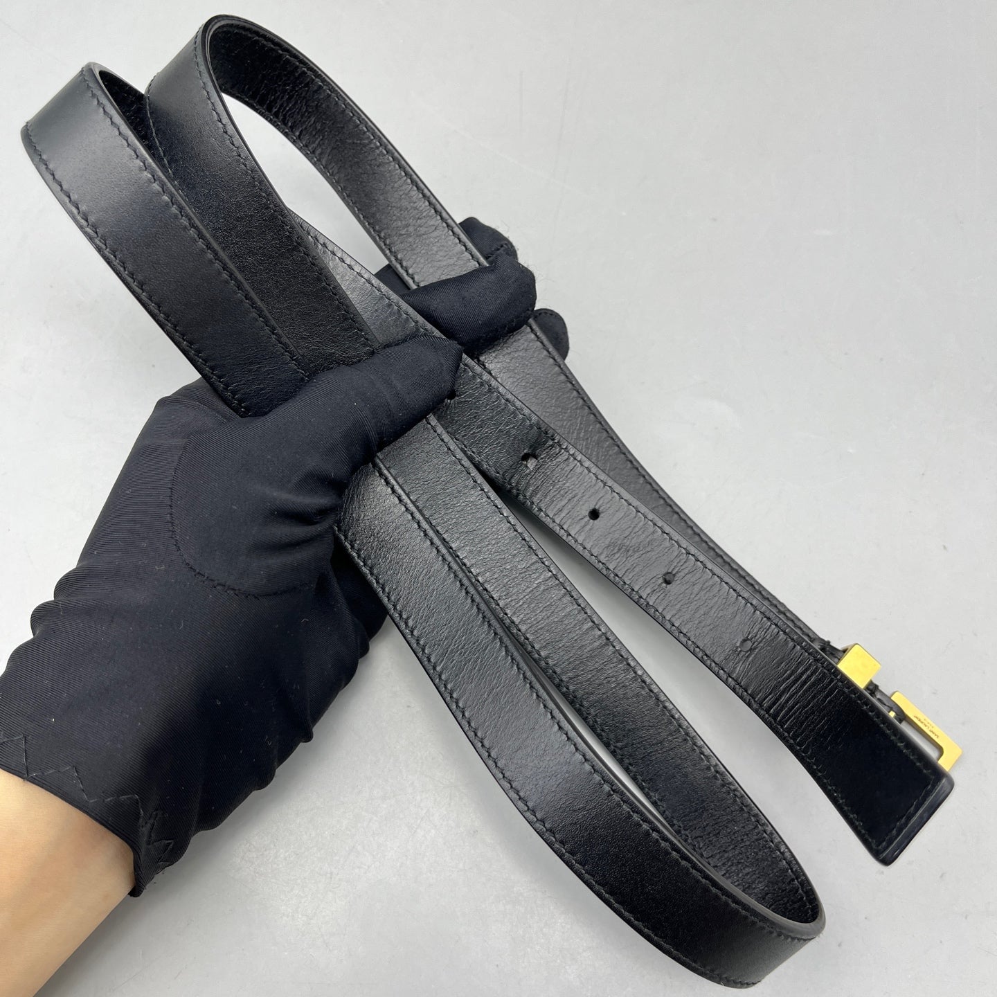 Saint Laurent - Manhattan - Smooth leather - Black - (medium)