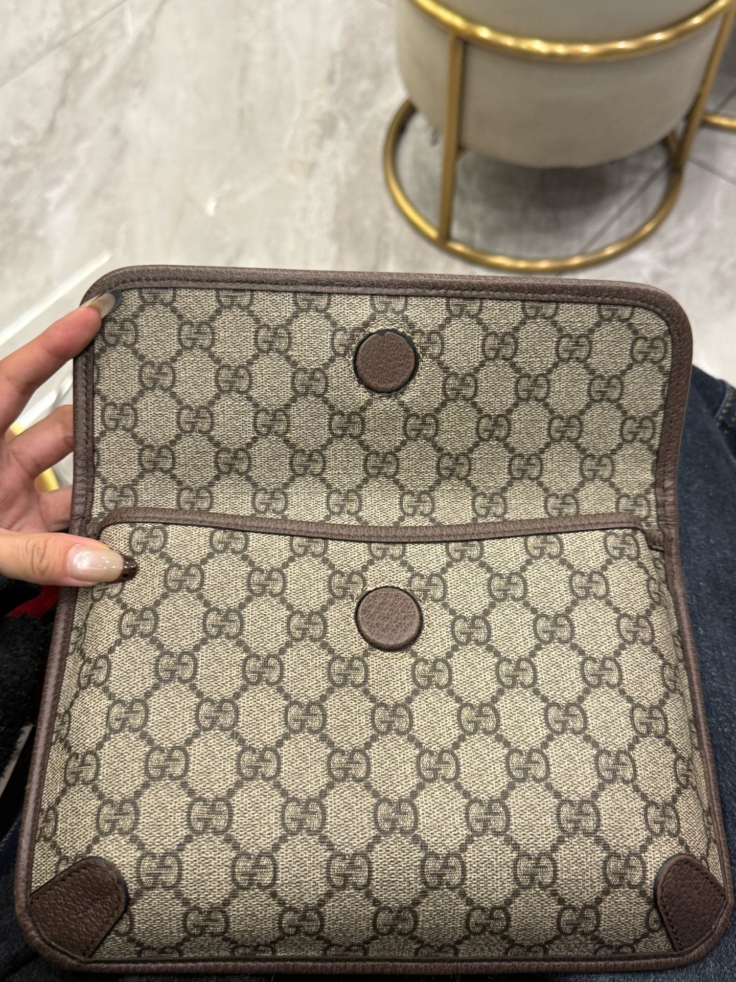 Gucci - GG Supreme Tiger Head Belt Bag - Coated Canvas - Beige - (Small)