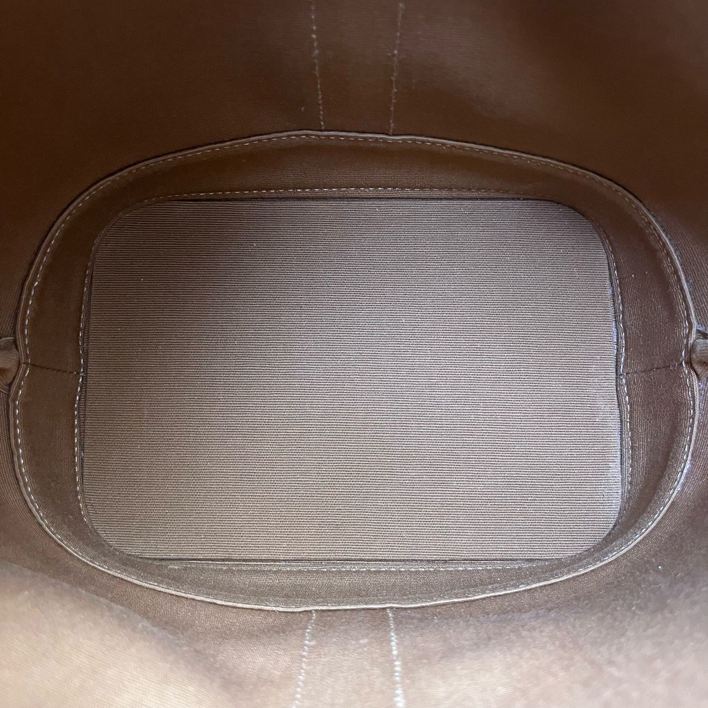 Celine - Triomphe Canvas Bucket Bag - Coated canvas, Leather - Brown - (small)