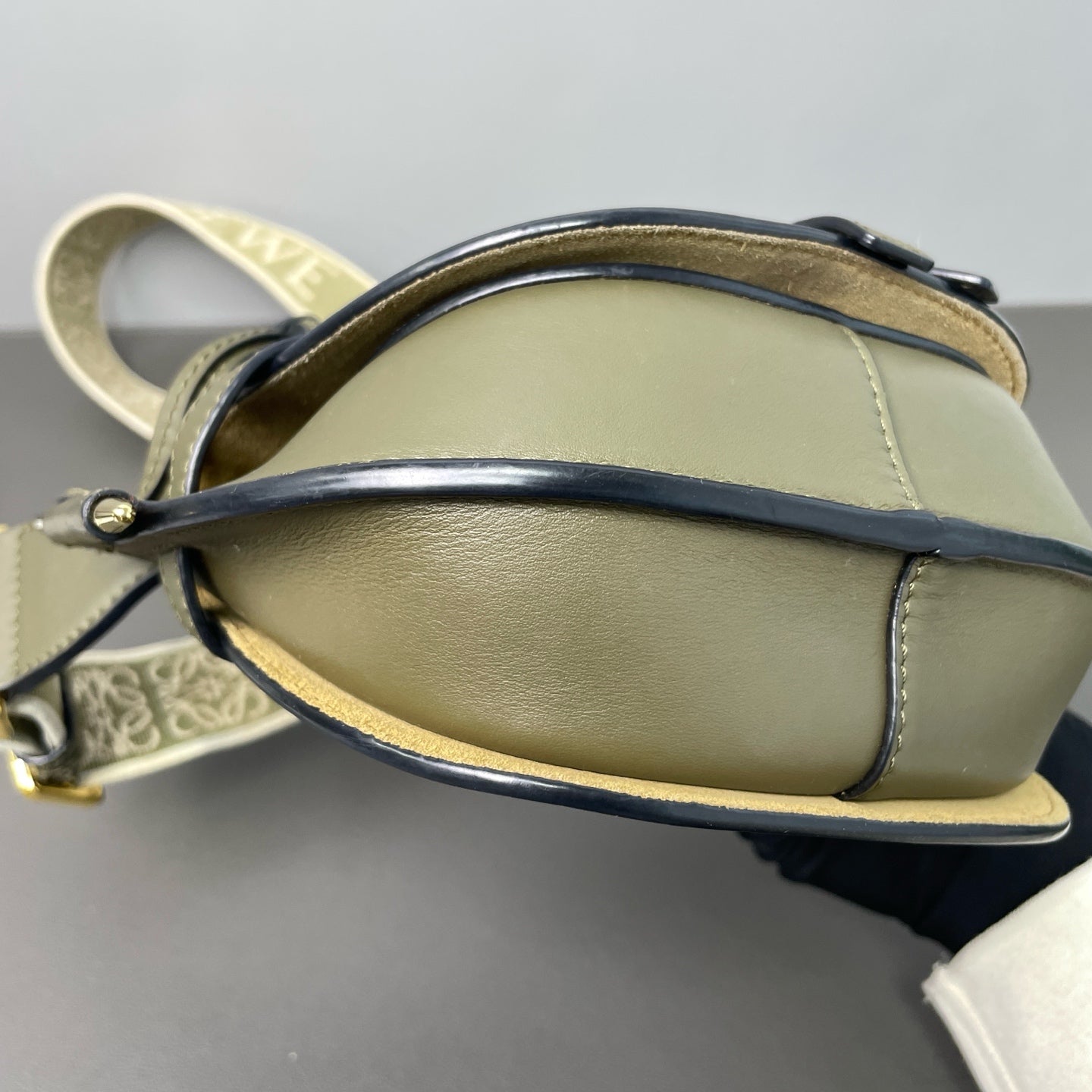 LOEWE - Gate Saddle Bag - Leather - Green - (Small)