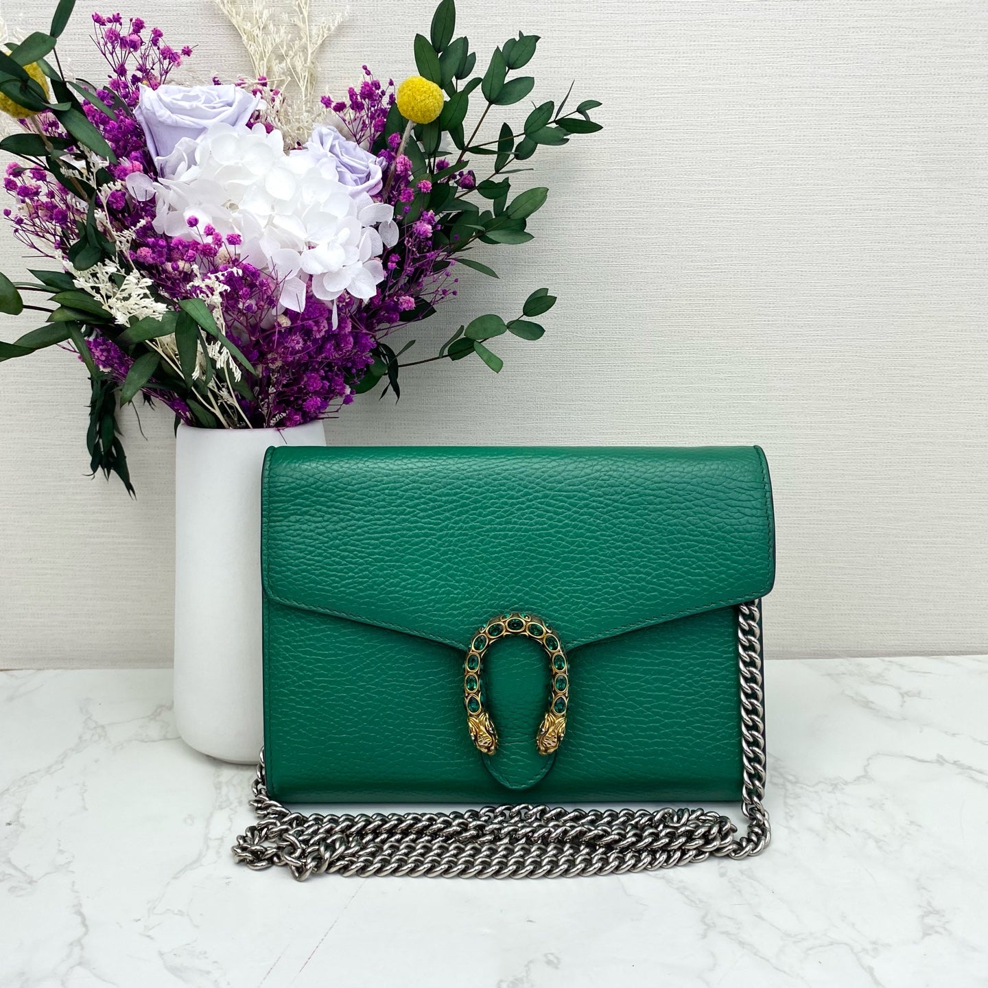 Gucci - Dionysus WOC - Leather - Green - (Mini)