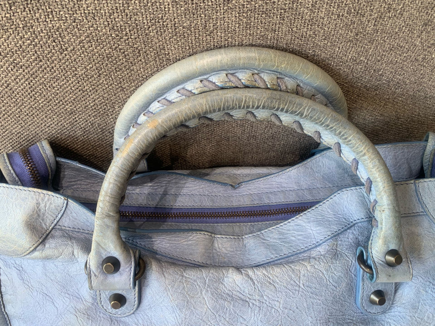 Balenciaga - Motorcycle Bag (City) - Leather - Blue - (medium)