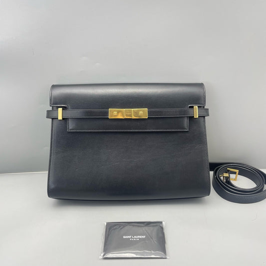 Saint Laurent - Manhattan - Smooth leather - Black - (Medium)
