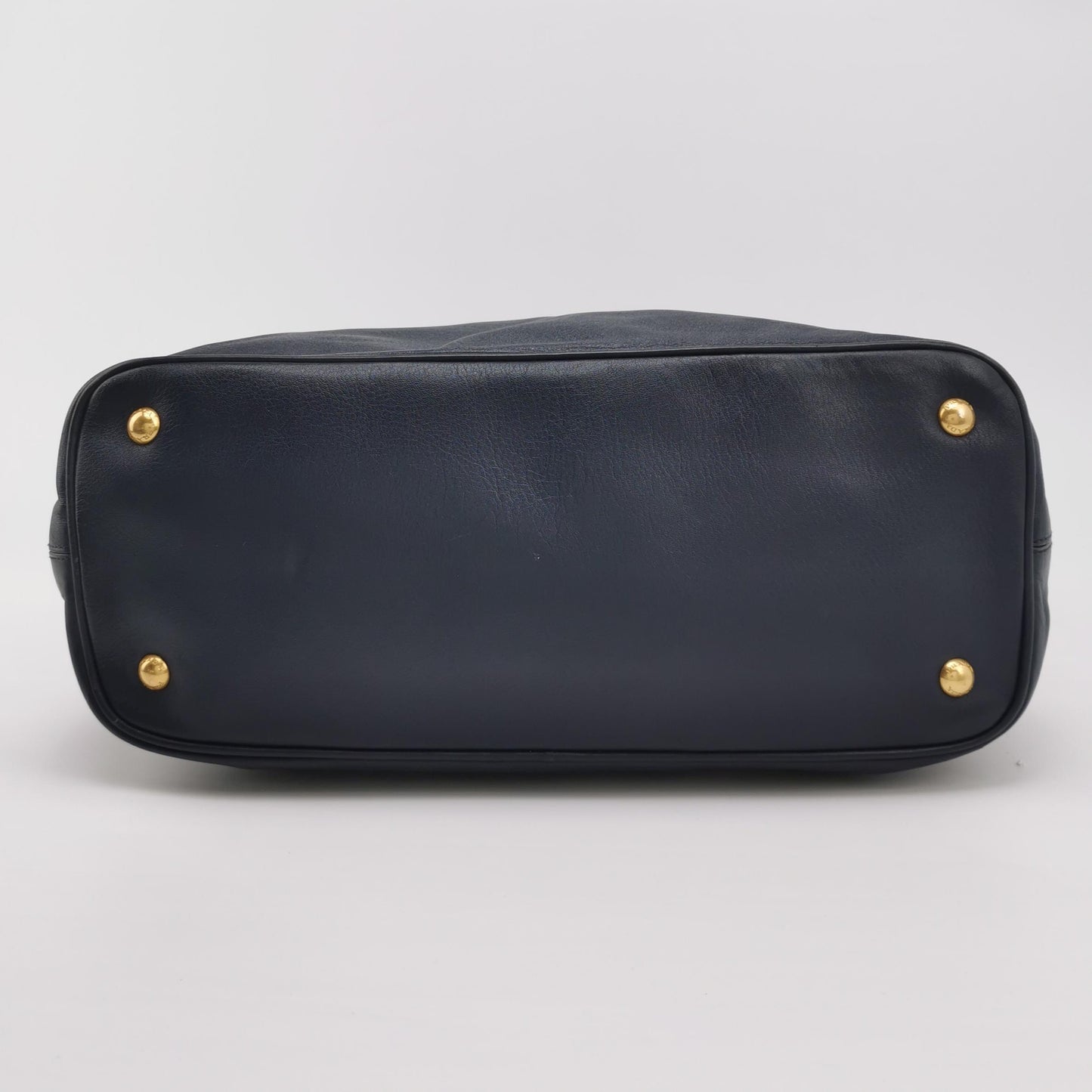 Prada - BN1713 - Cowhide leather - Navy - (large)