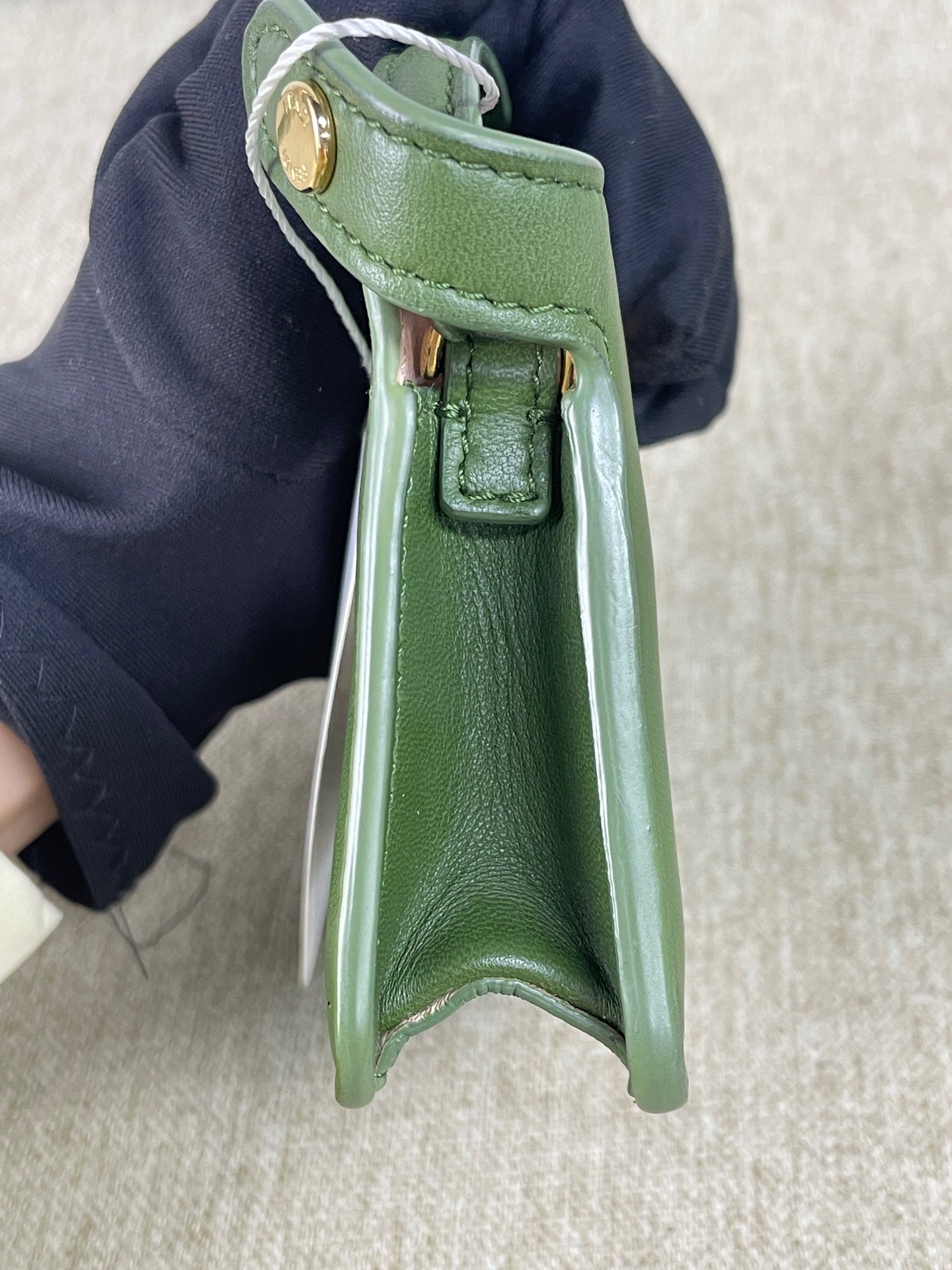 Fendi - Peekaboo Nano - Lambskin leather - Green - (mini)