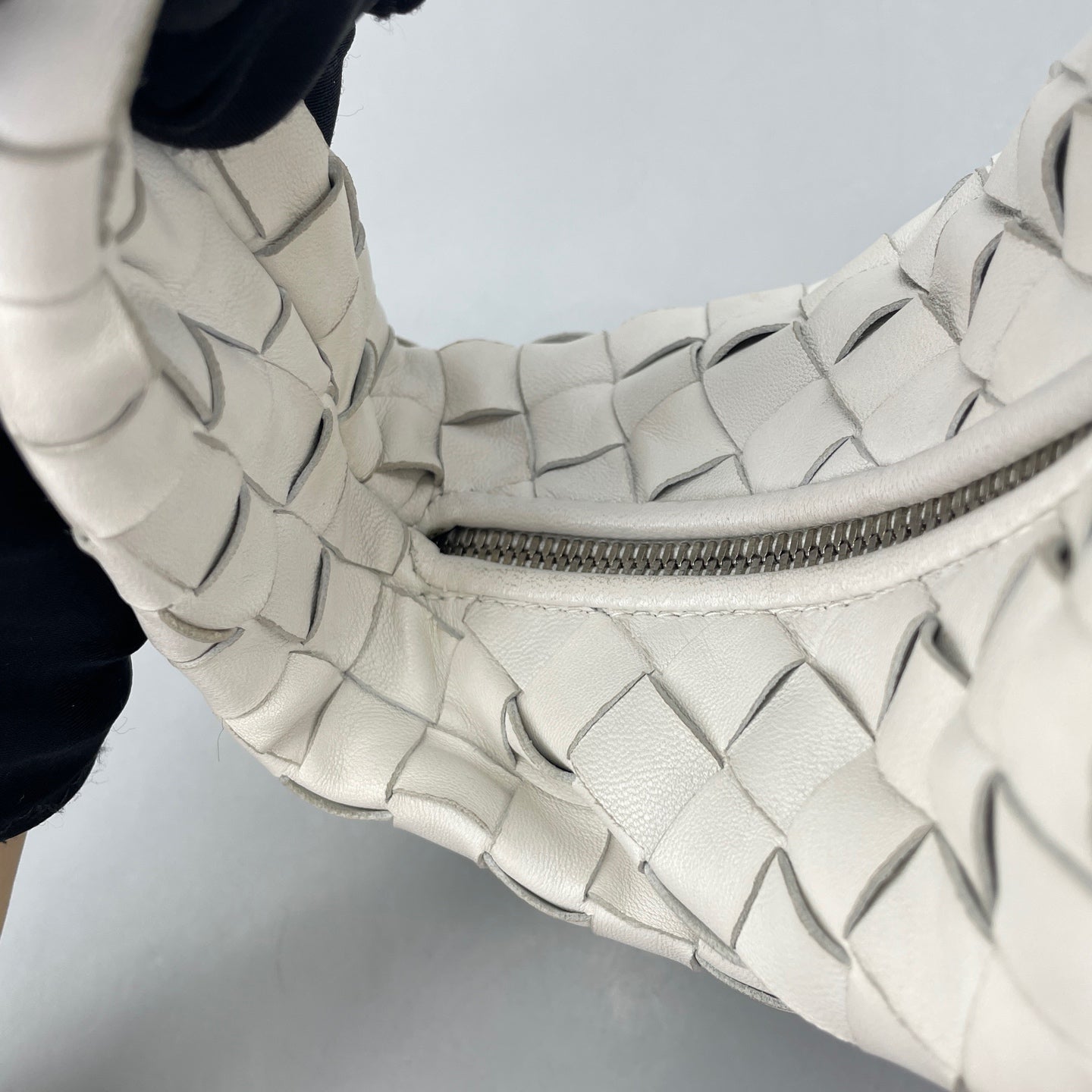 Bottega Veneta - Mini Jodie - Lambskin leather - White - (mini)