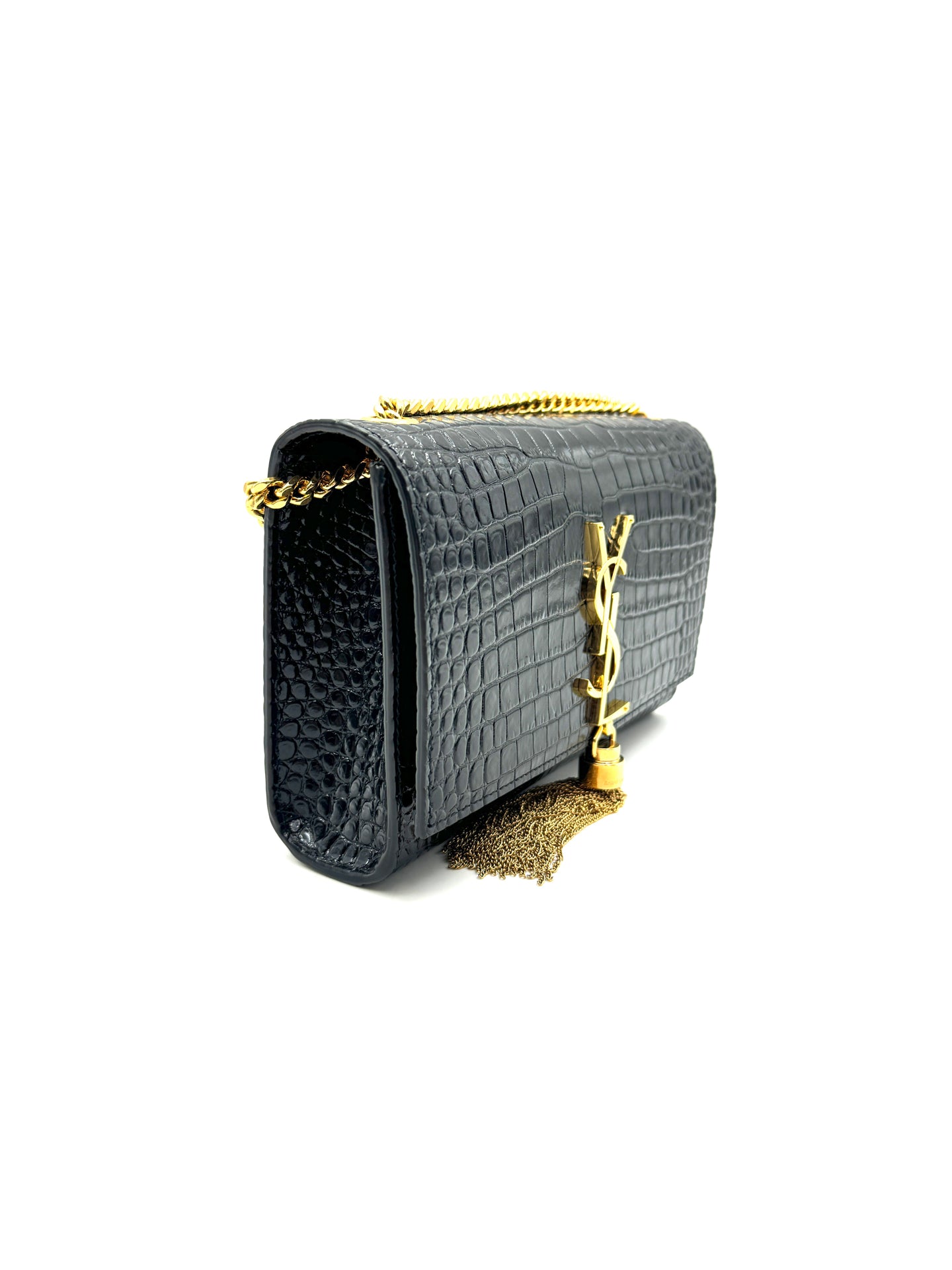 Saint Laurent - Kate Bag with Tassel - Leather - Black - (mini)