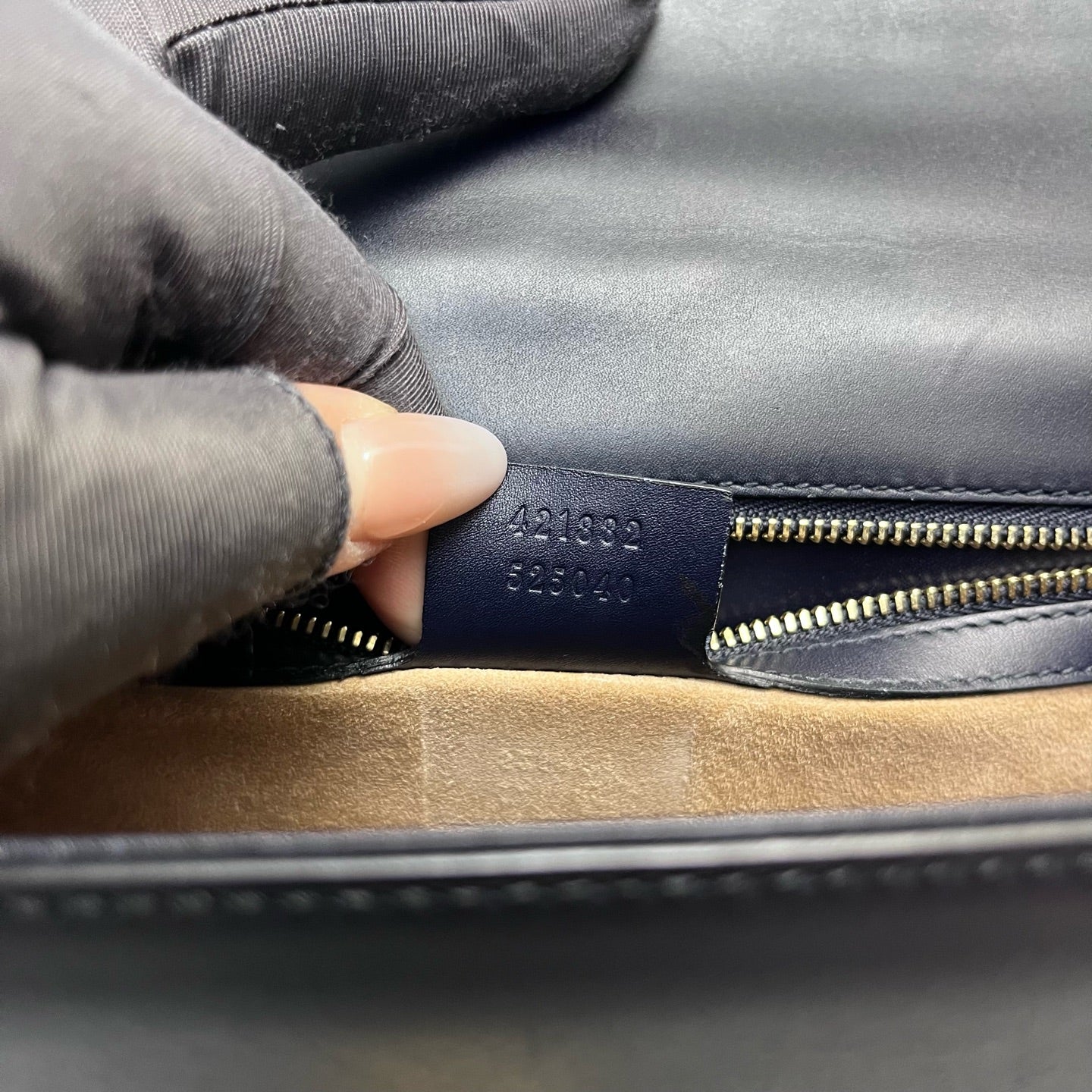 Gucci - Sylvie Shoulder Bag - Smooth leather - Blue - (Medium)