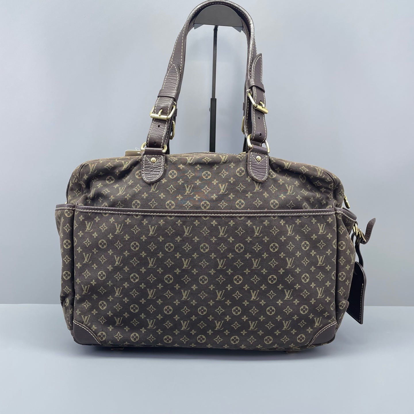 Louis Vuitton - Monogram Denim Messenger Bag - Denim and Leather - Brown - (Large)