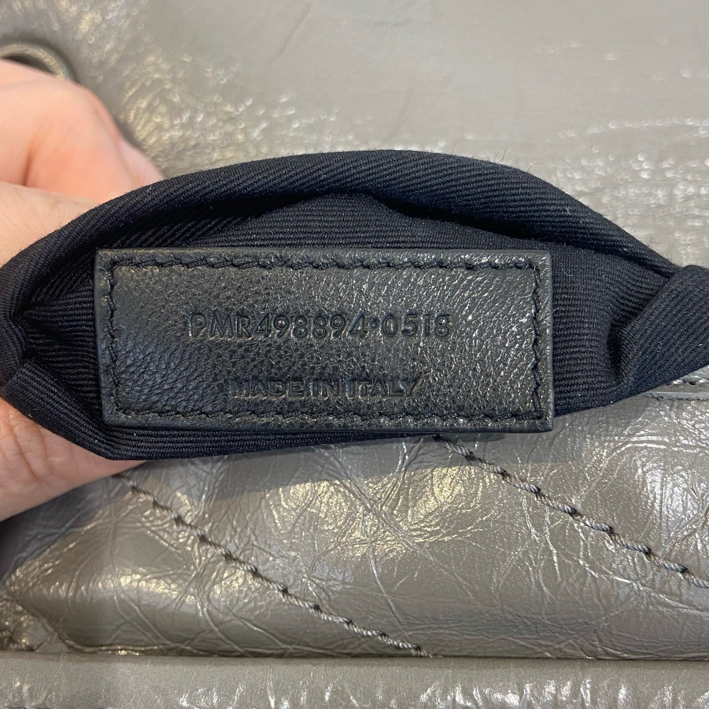 Saint Laurent - Niki Medium - Leather - Grey - (medium)