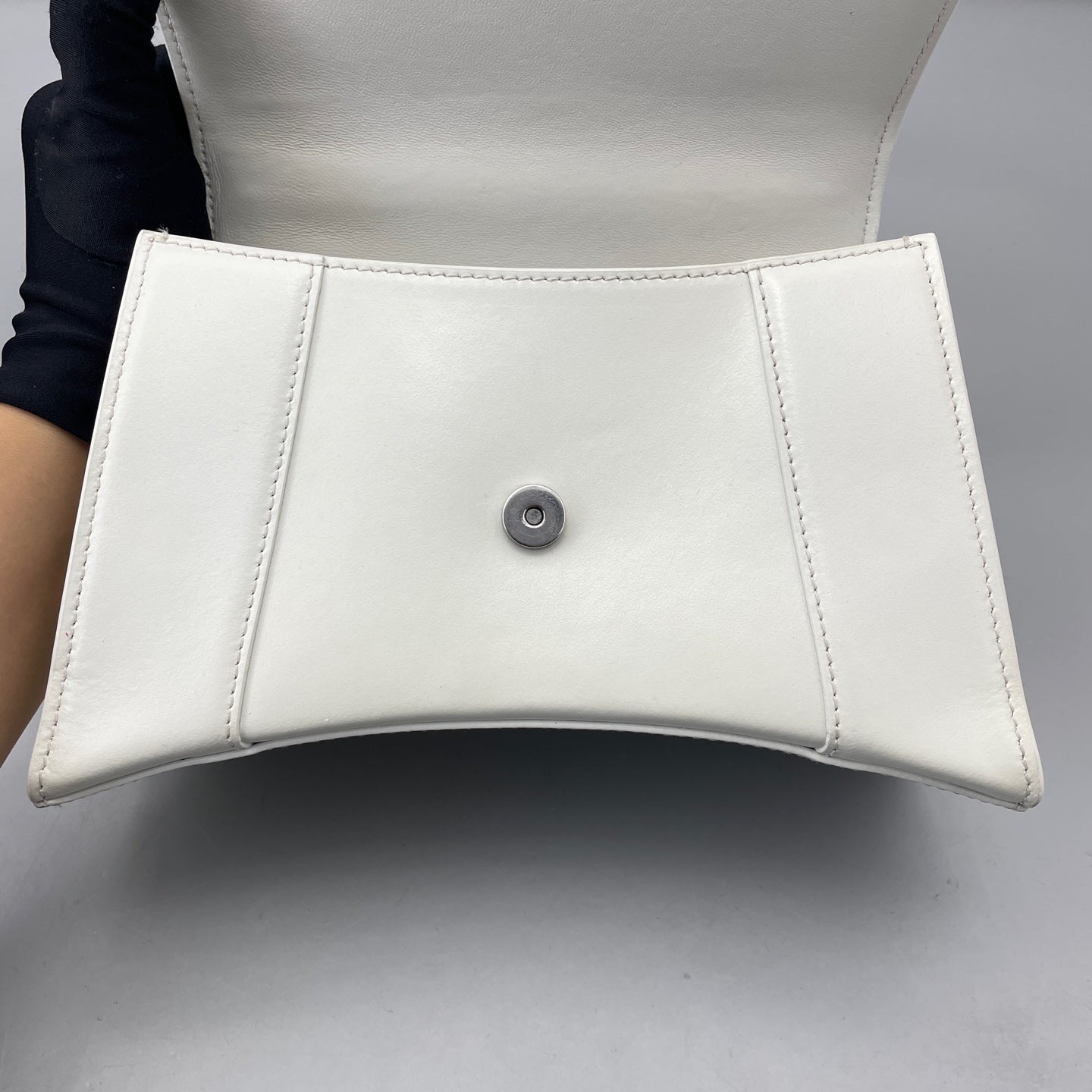 Balenciaga - Hourglass Bag - Leather - White - (small)