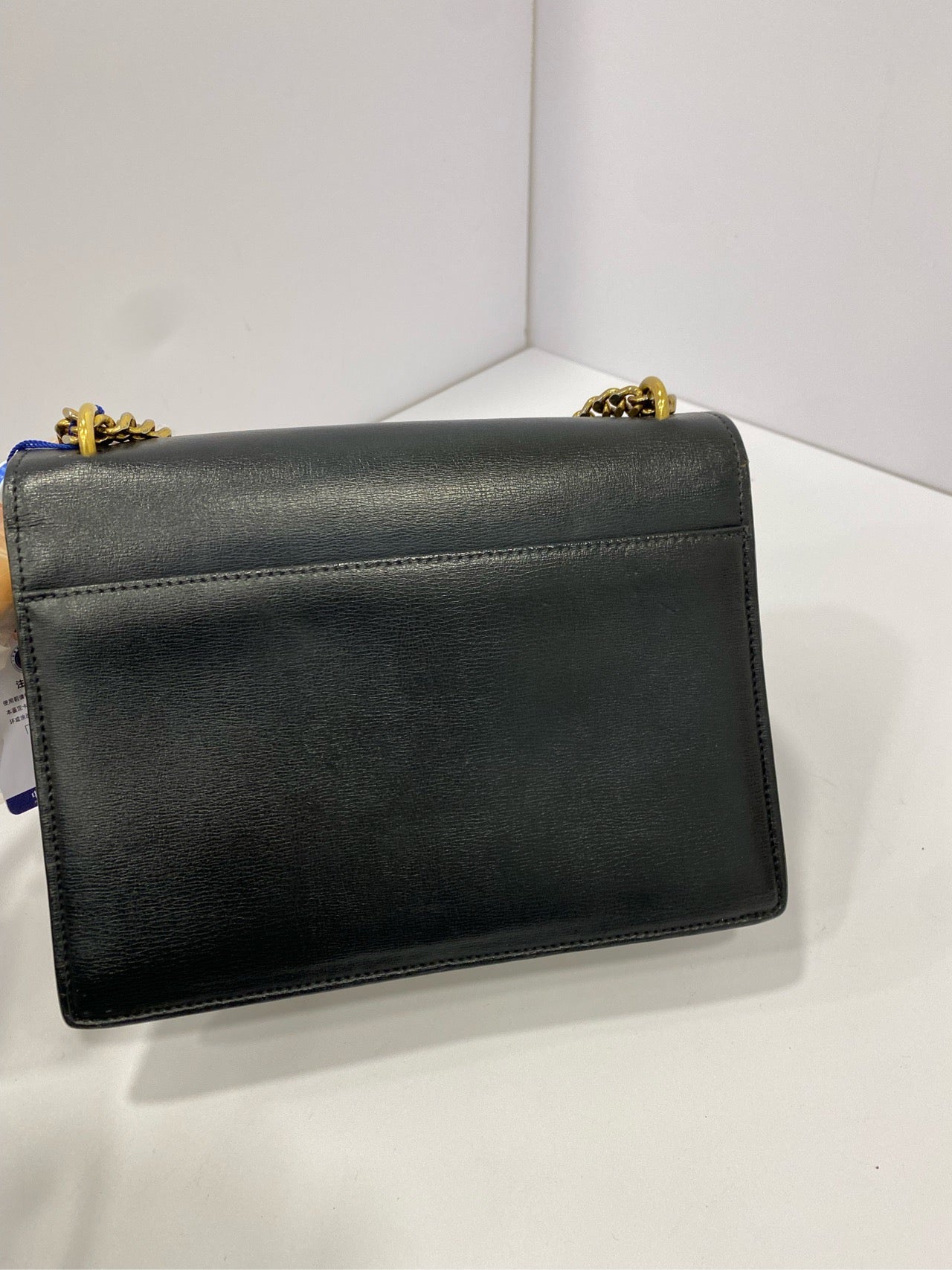 Saint Laurent - Sunset Medium - Leather - Black and White - (medium)