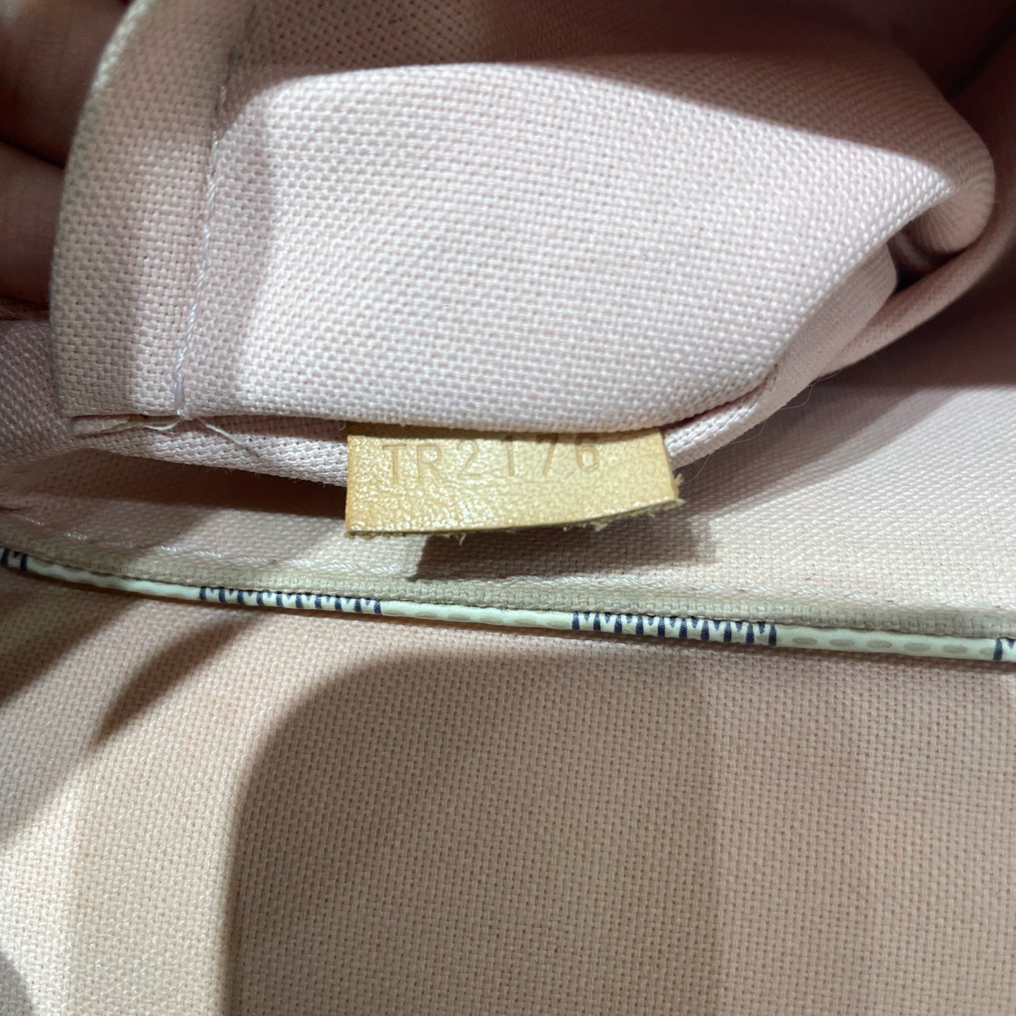 Louis Vuitton - Pallas Tassel - Damier Azur coated canvas with Vachetta leather trim - White - (Small)