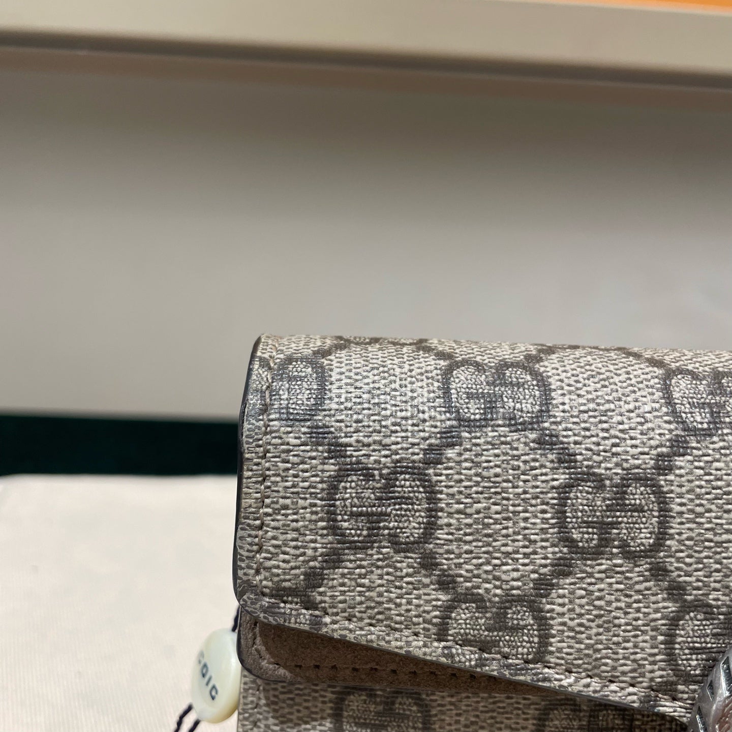 Gucci - Dionysus Mini - GG Supreme canvas with suede trim - Beige - (mini)