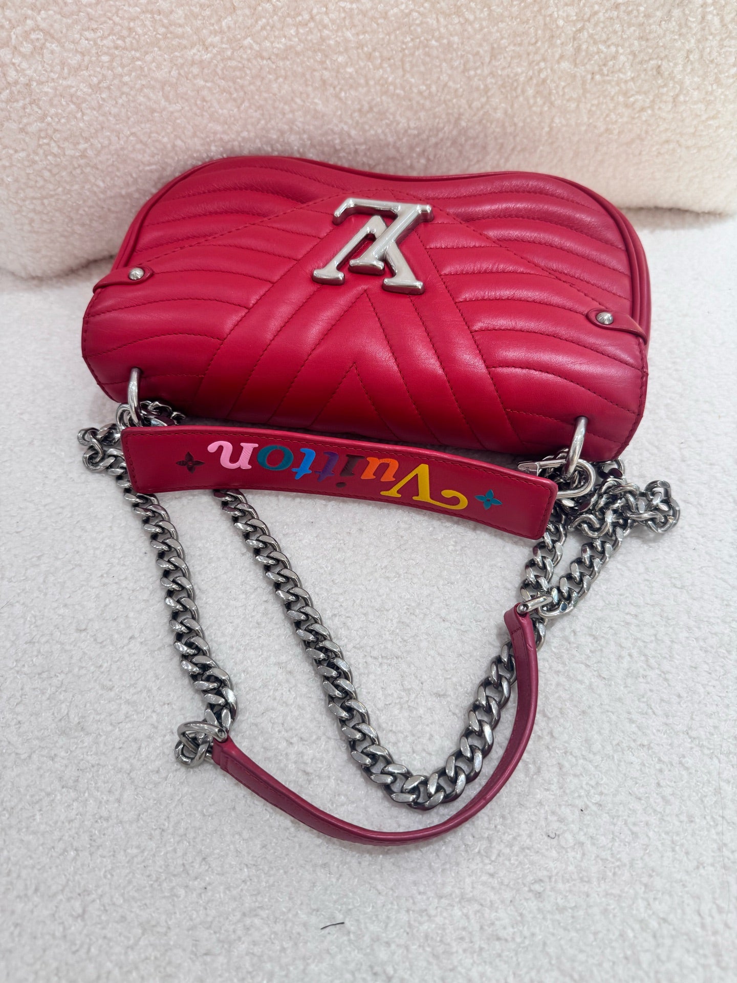 Louis Vuitton - New Wave Chain Bag - Leather - Red - (small)