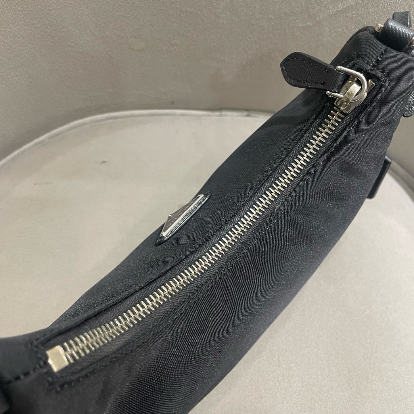 Prada - Re-Edition 2005 Hobo - Re-Nylon (Polyamide) and Saffiano leather trim - Black - (Small)