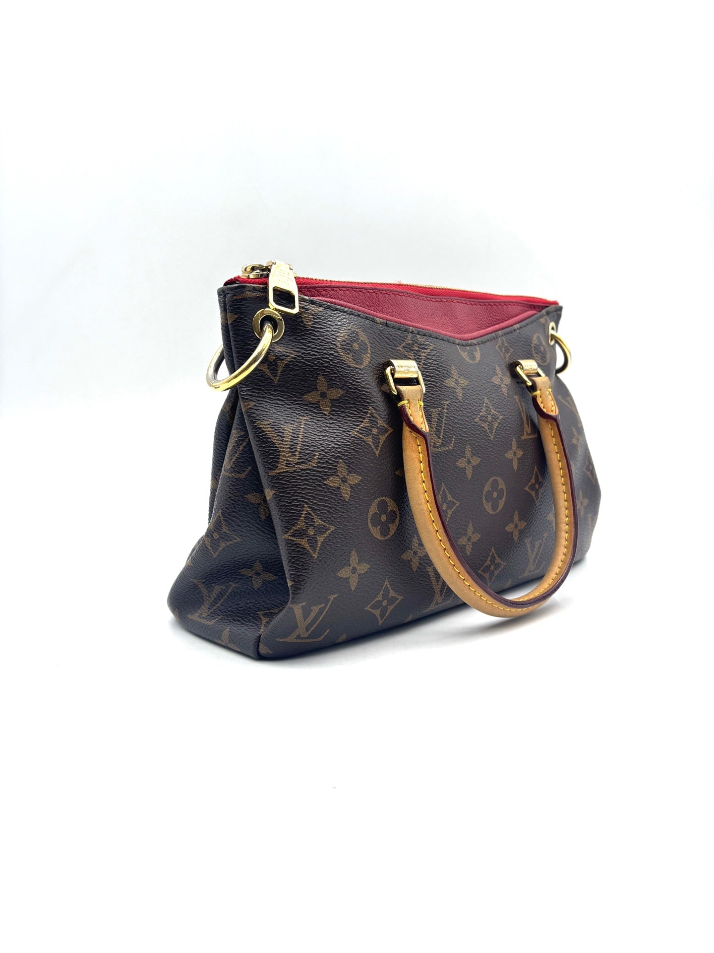 Louis Vuitton - Pallas BB - Monogram canvas with leather trim - Brown - (Small)