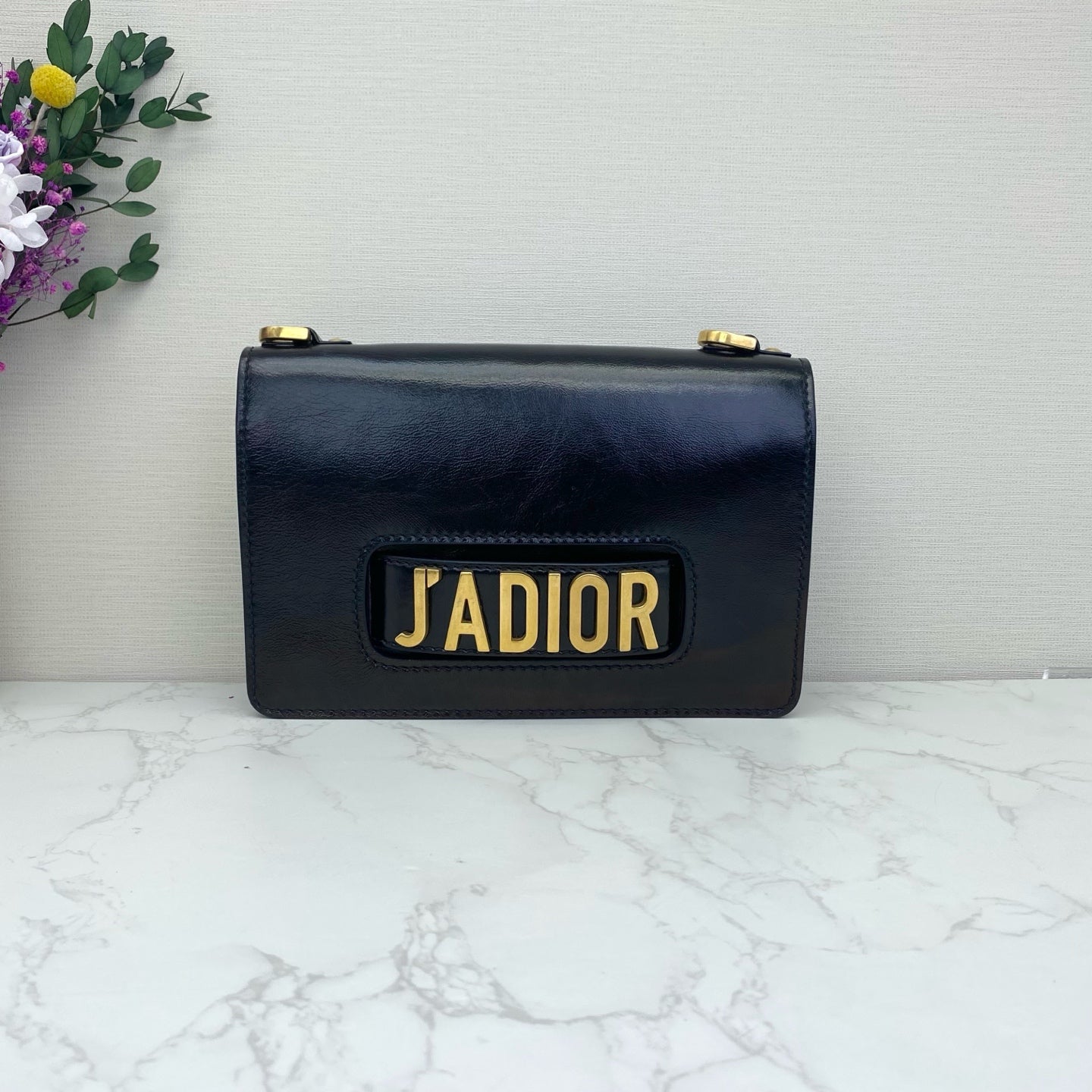 Dior - J'ADior - Oiled wax leather - Black - (Medium)