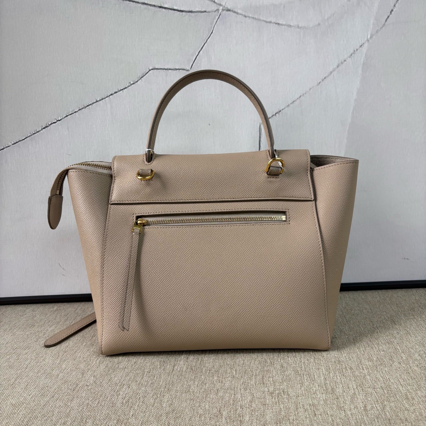 Celine - Belt Bag Small - Calfskin leather - Beige with Gold-Tone Hardware - (Small)