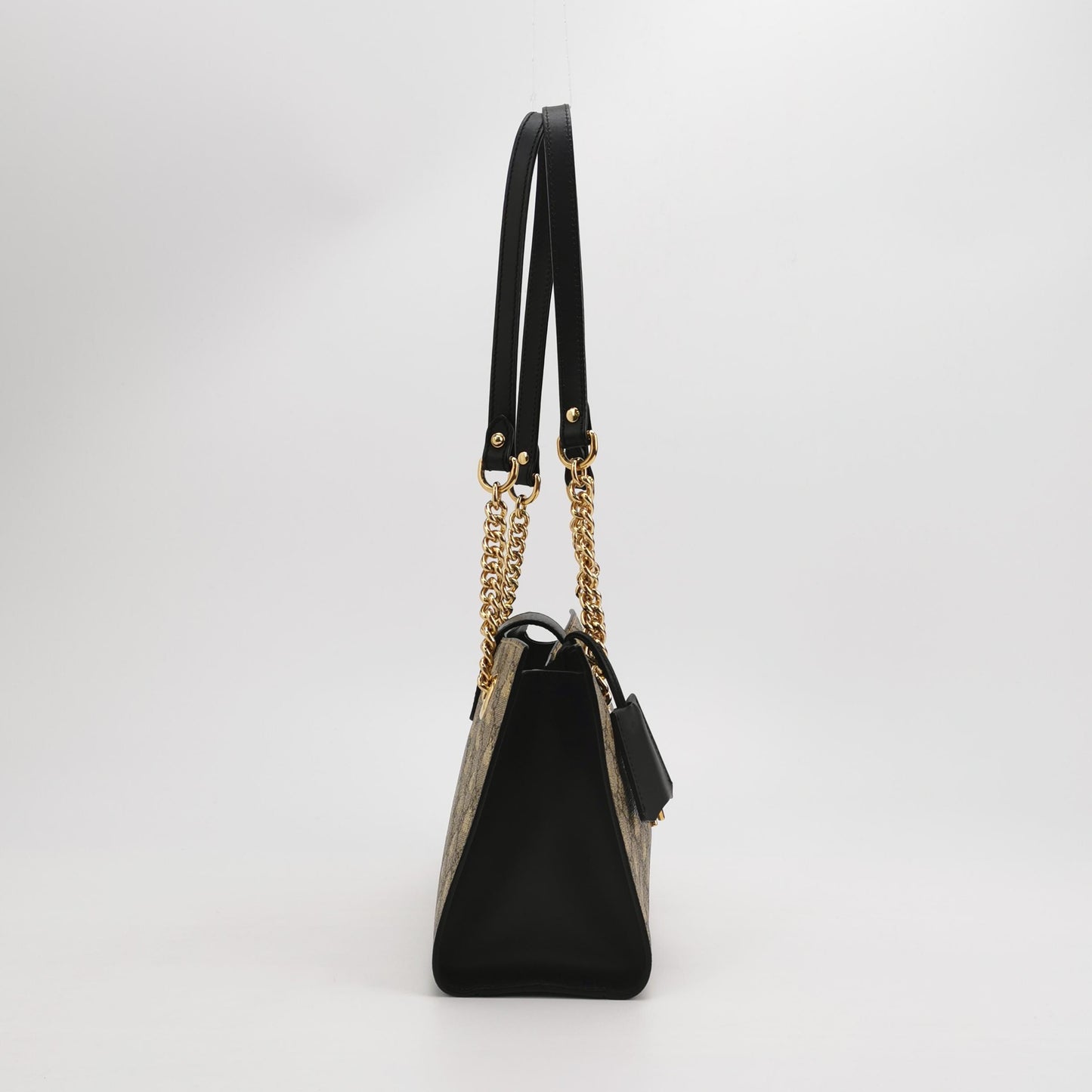 Gucci - Padlock GG Supreme Bee Shoulder Bag - GG Supreme coated canvas with leather trim - Multicolour - (Medium)