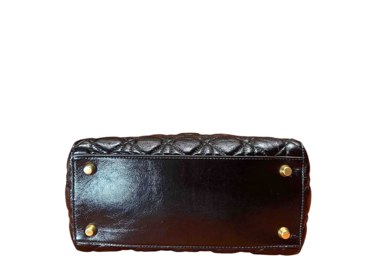 Dior - Lady Dior - Lambskin leather - Black - (Small)