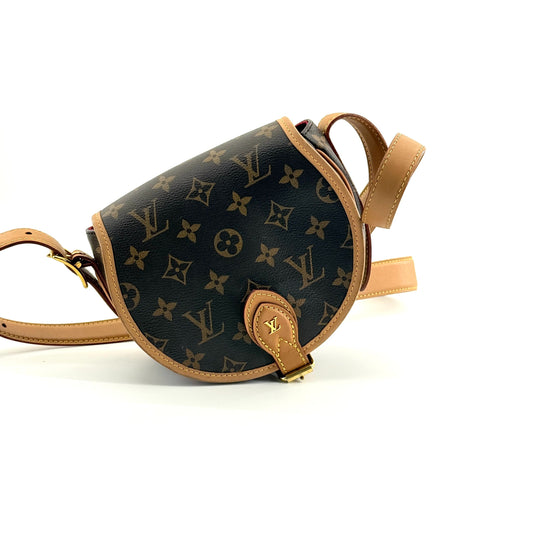Louis Vuitton - Monogram Half Moon Bag (PL2230) - Monogram coated canvas with Vachetta leather trim - Brown - (mini)