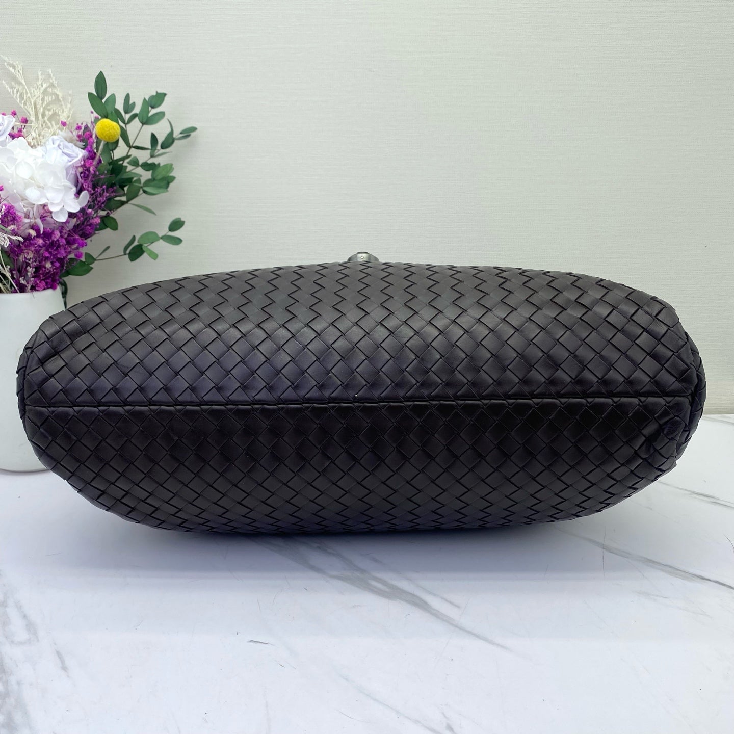 Bottega Veneta - Intrecciato Briefcase - Lambskin leather - Brown - (medium)