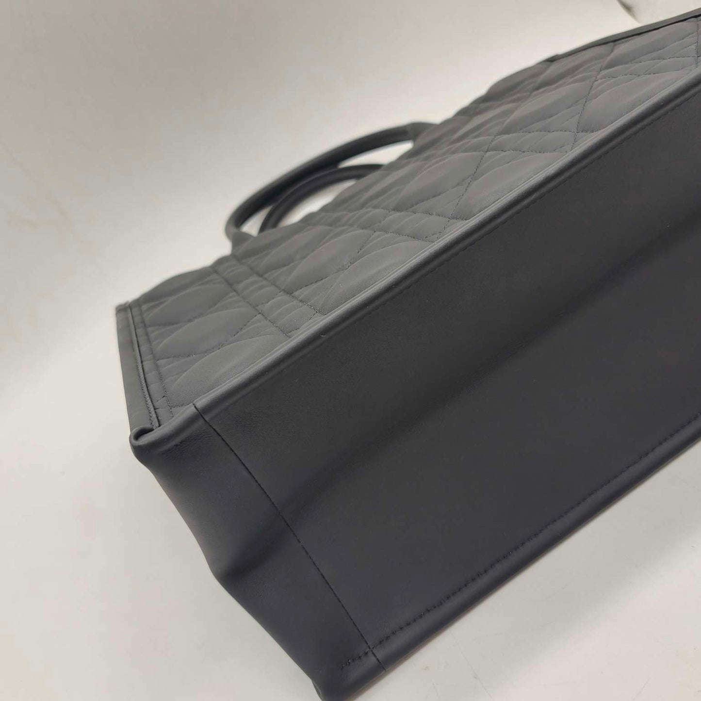 Dior - Dior Lady D-Lite Tote - Matte leather - Black - (large)